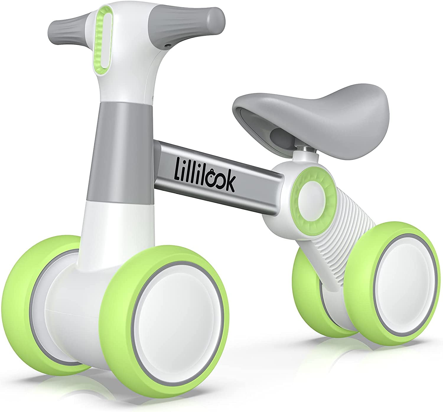 Lillilook Baby Balance Bikes with 4 Wheels for 18-36 Months, Toddler Bicycle for Boys Girls Gift - Image 7
