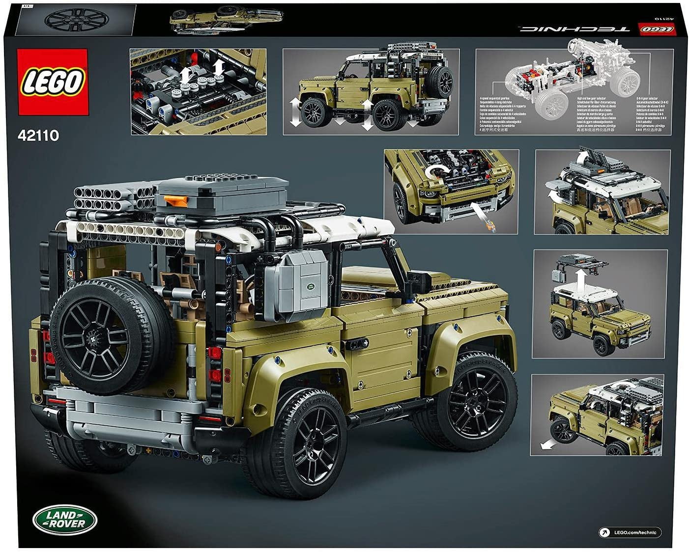 LEGO Land Rover Defender 42110 Building Set (2573 Pieces) - Image 10