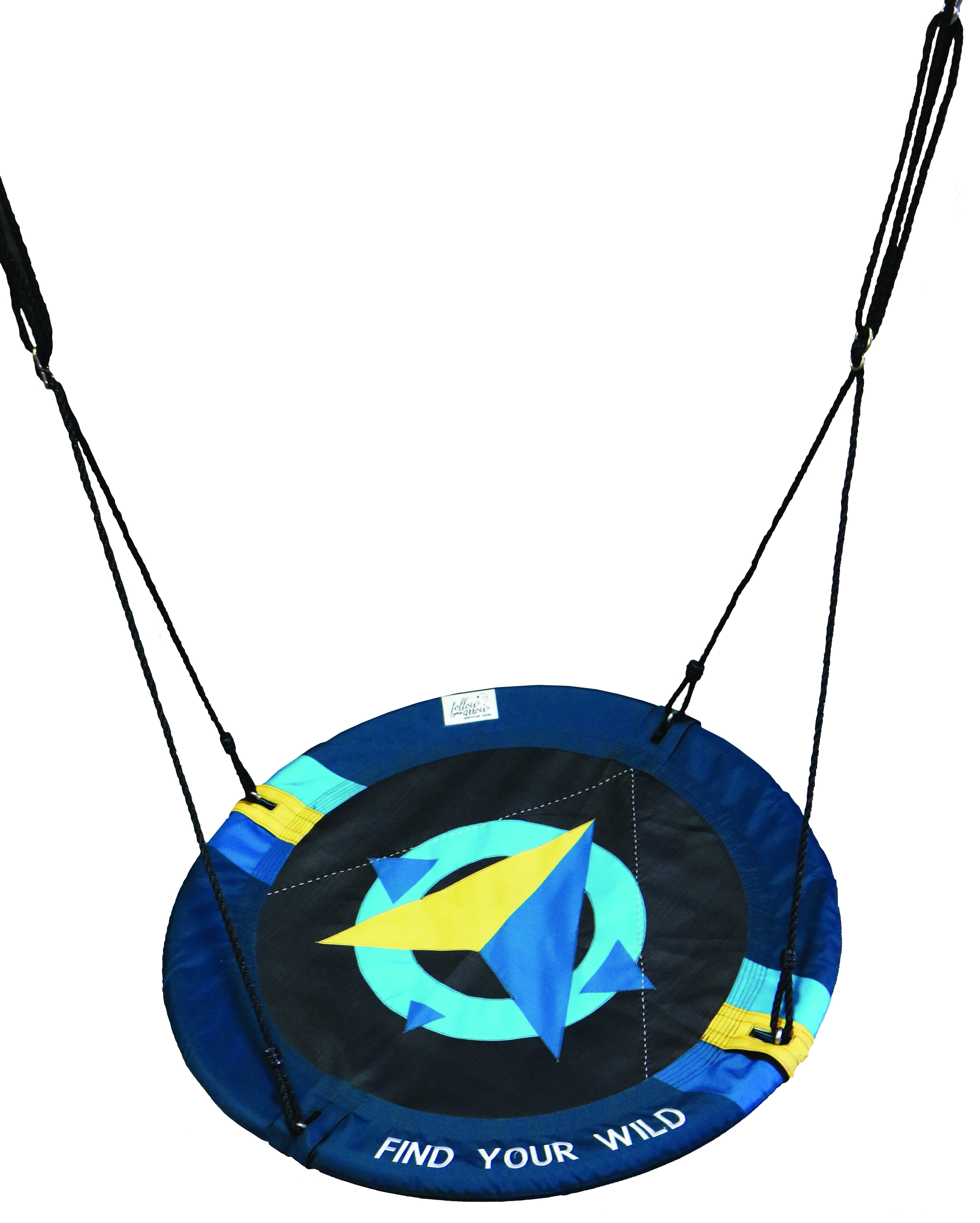 M&M Sales Enterprises Inc Find Your Wild Adventure Mat Swing - Image 2