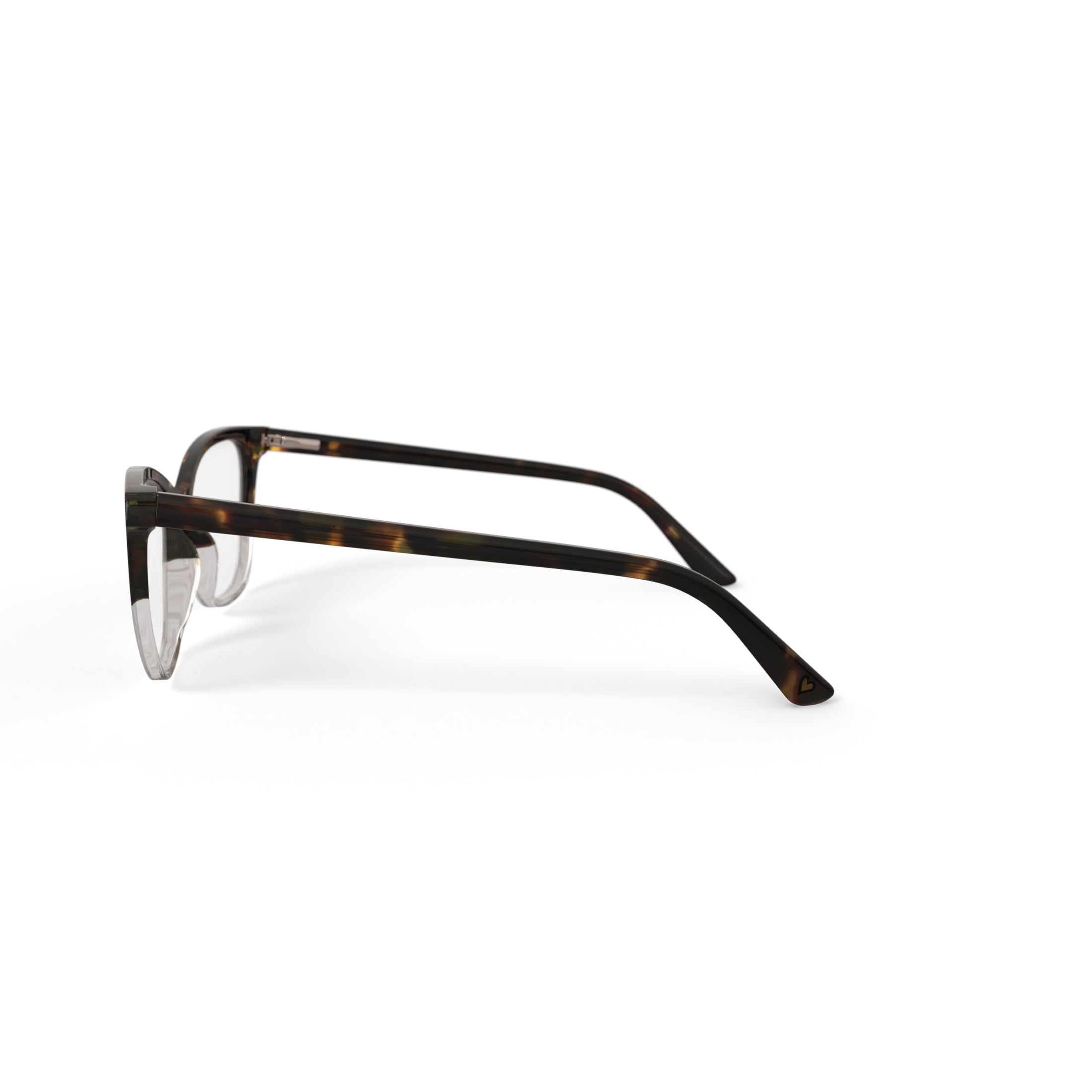 Hard Candy Women's HCV04 Galaxy Prescrption Eyeglasses with Case, Tortoise Gradient - Image 4