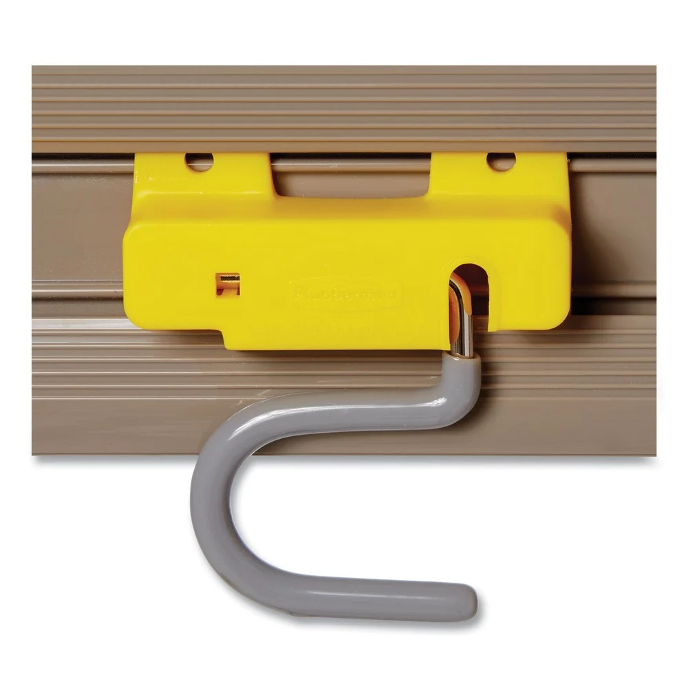 Rubbermaid Commercial, Closet Organizer / Tool Holder, 1 Each, Gray - Image 6