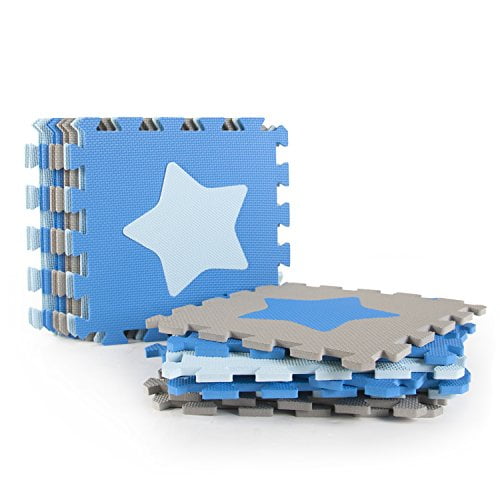 Tadpoles - Play Mat Set Stars - blue, gray - Image 2