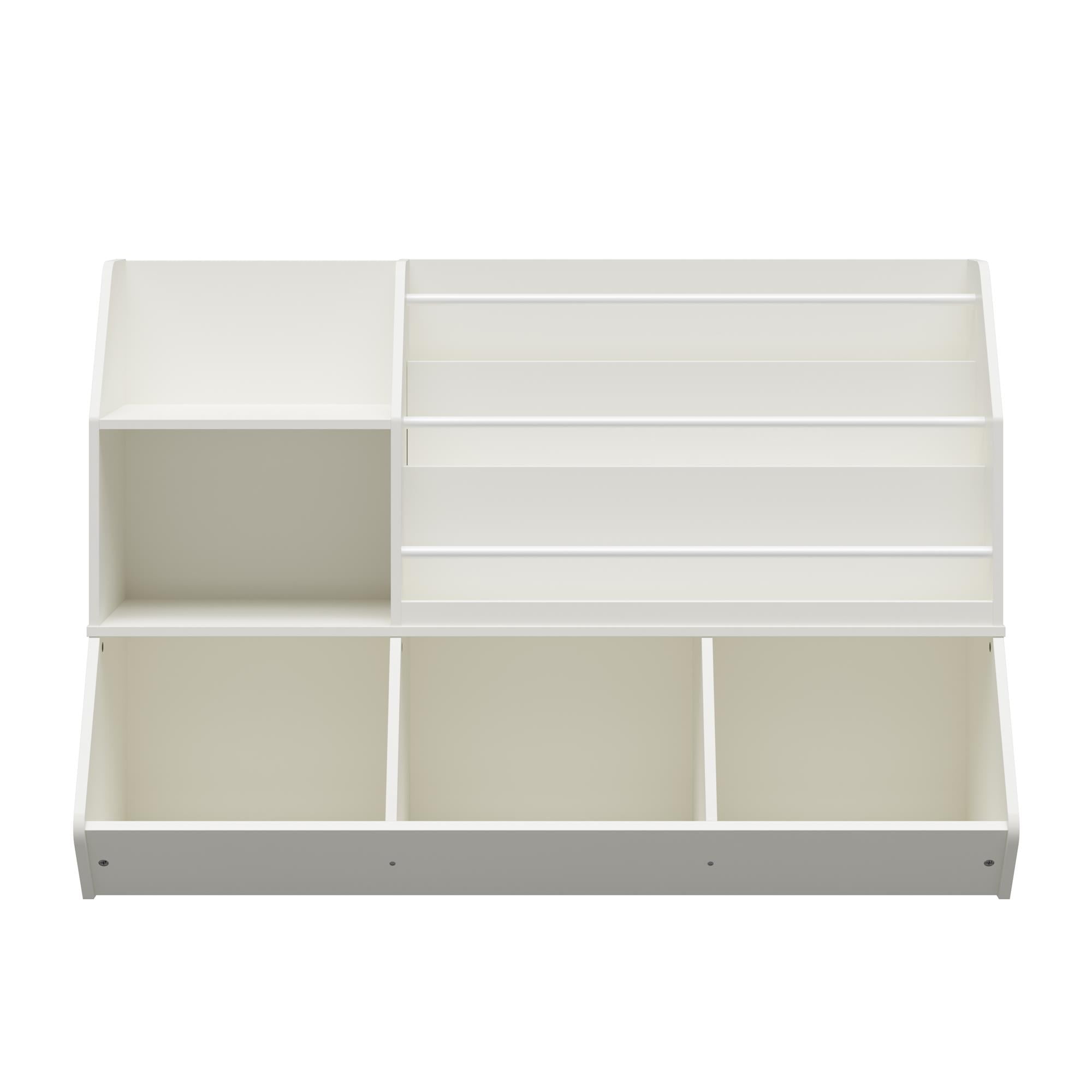 Ameriwood Home Tyler Kids Extra Large Book and Toy Storage Organizer, White - Image 5