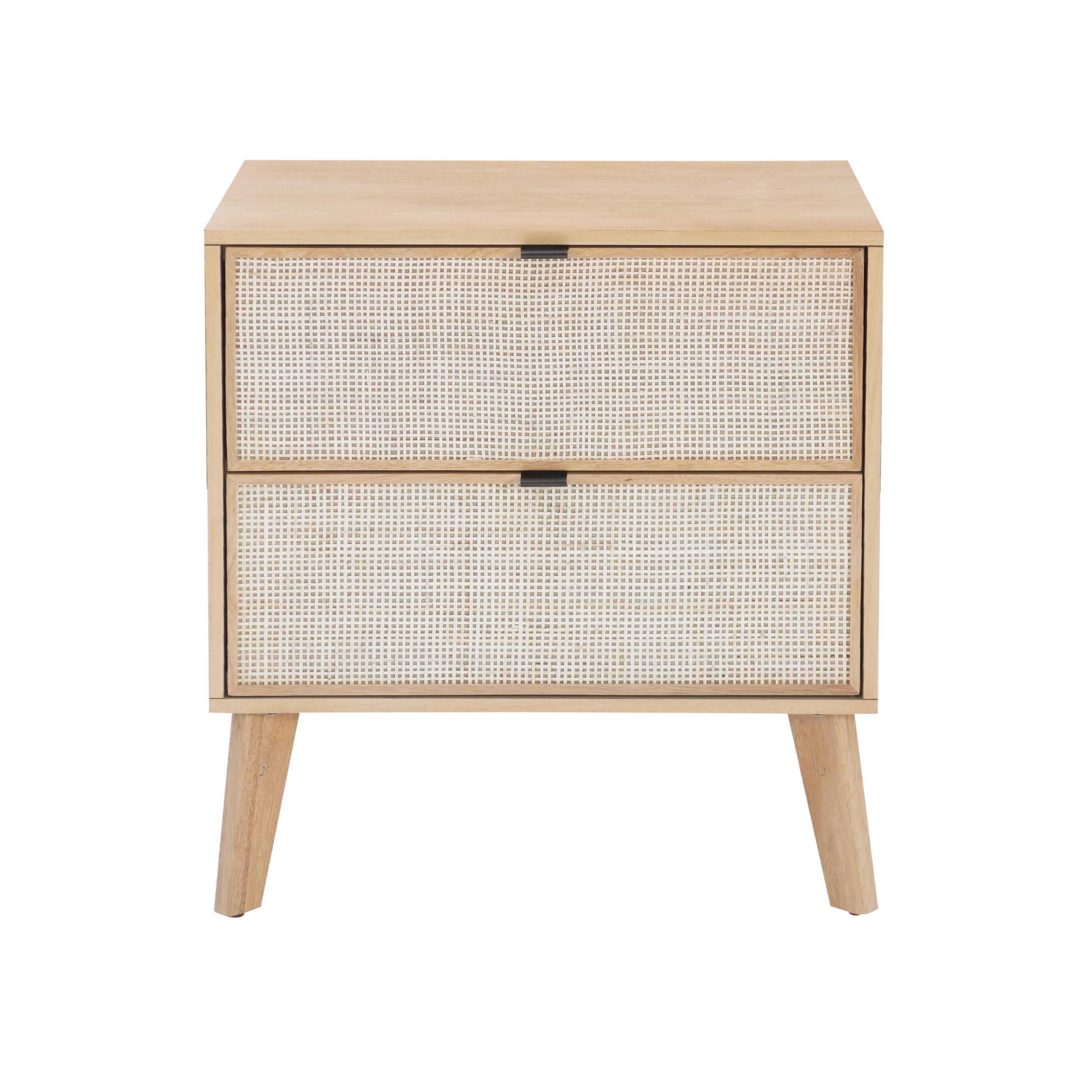 Powell Beelner 2-Drawer Nightstand, Natural Cane - Image 8