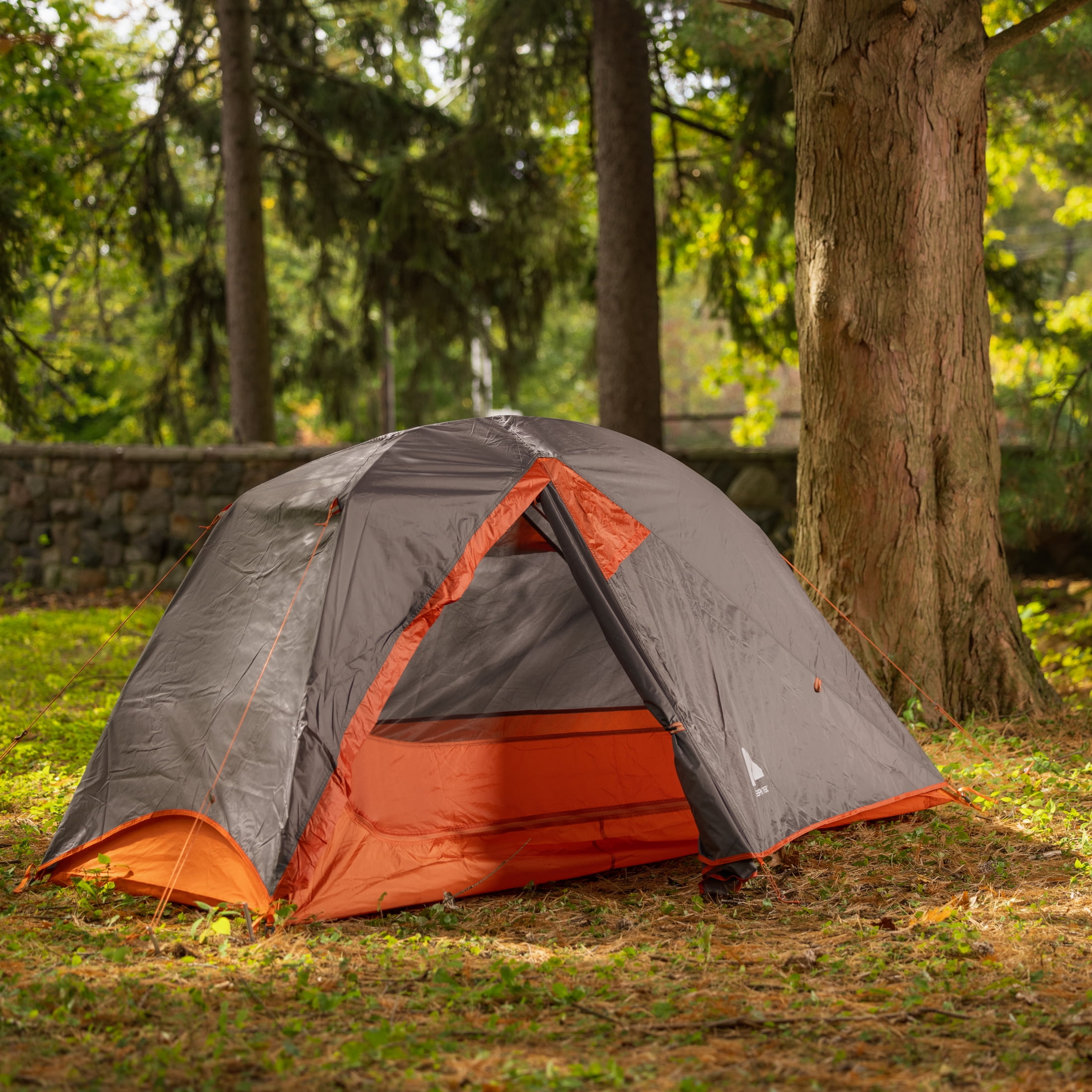 Ozark Trail 1-Person Lightweight Backpacking Tent, 82 in. x 51 in., 3.65 lb. Carry Weight, Orange - Image 12