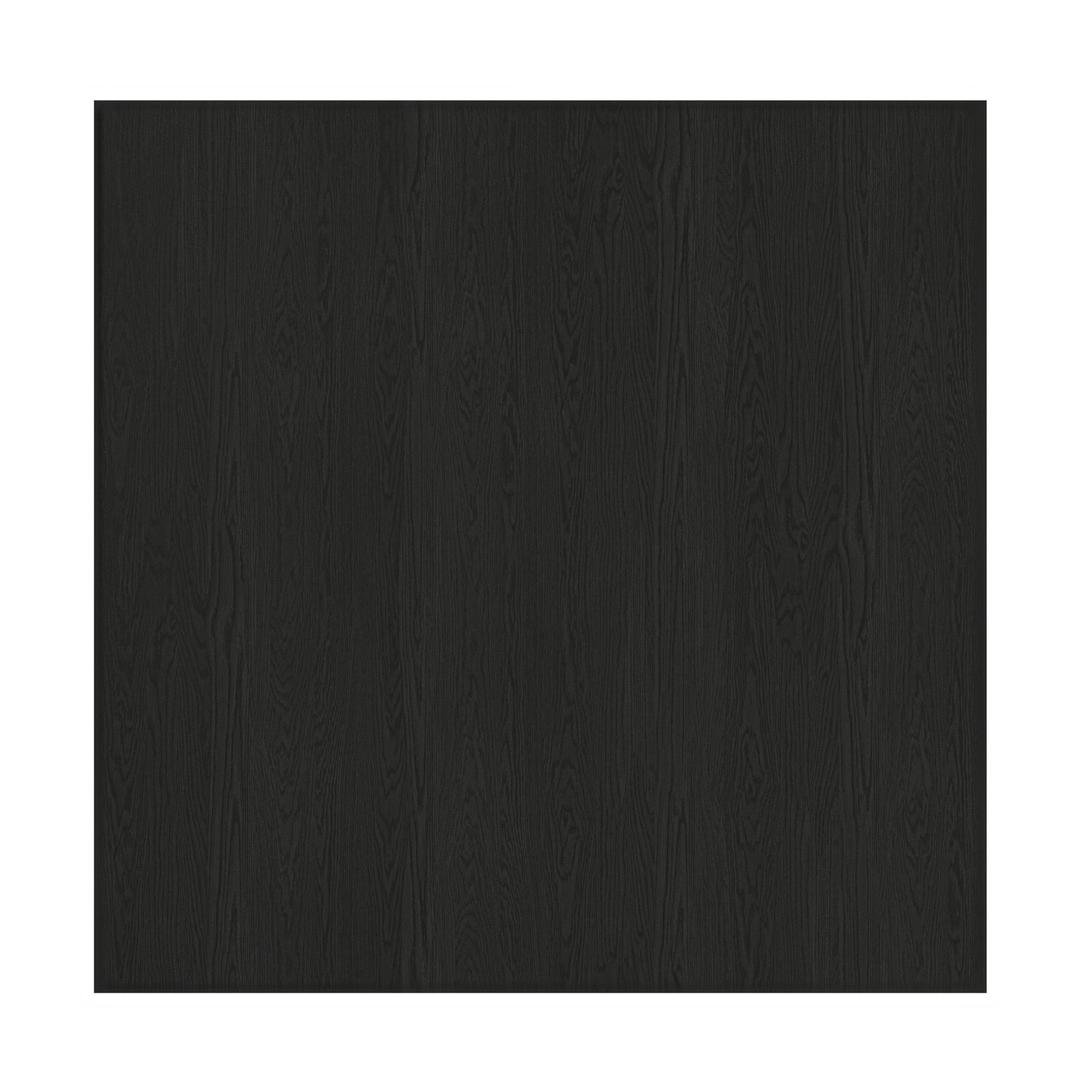 Lavish Home L Shaped Computer Desk with Headphone and Cup Holder Modern Style (Black) - Image 4