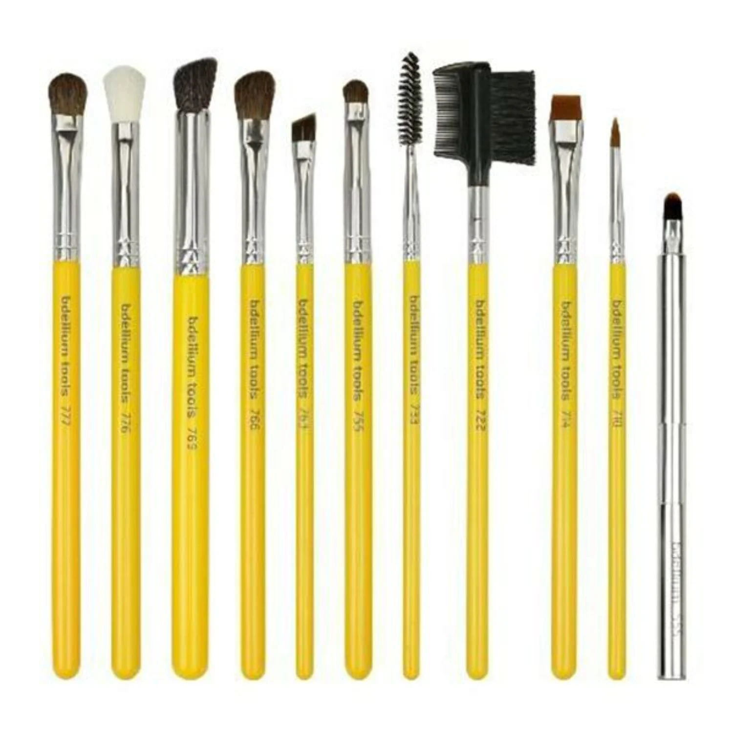 Bdellium Tools Professional Makeup Studio Line Luxury 24pc. Brush Set with Roll-Up Pouch - Image 3