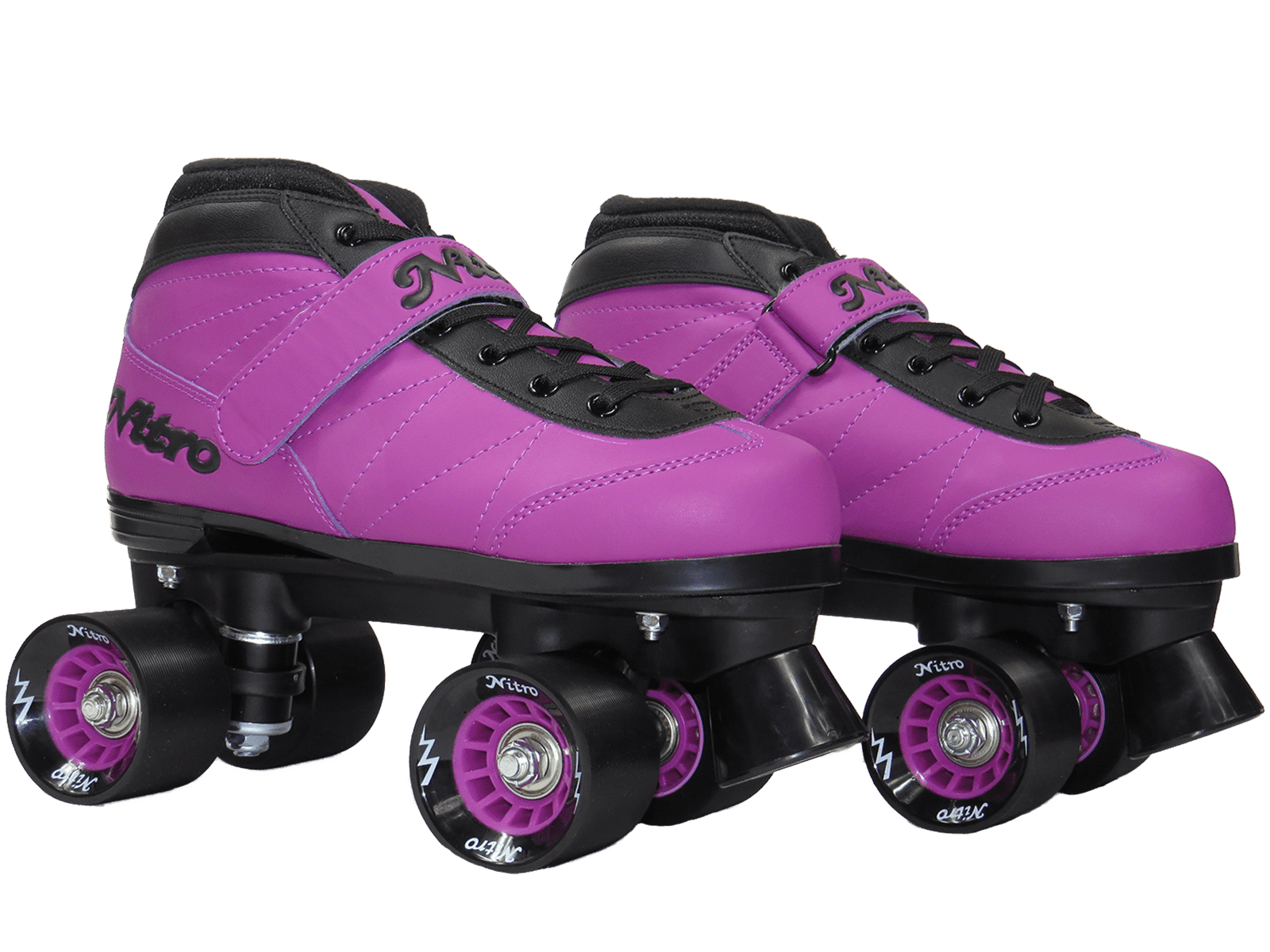 Epic Skates Nitro Turbo Purple Quad Speed Skates - Image 5