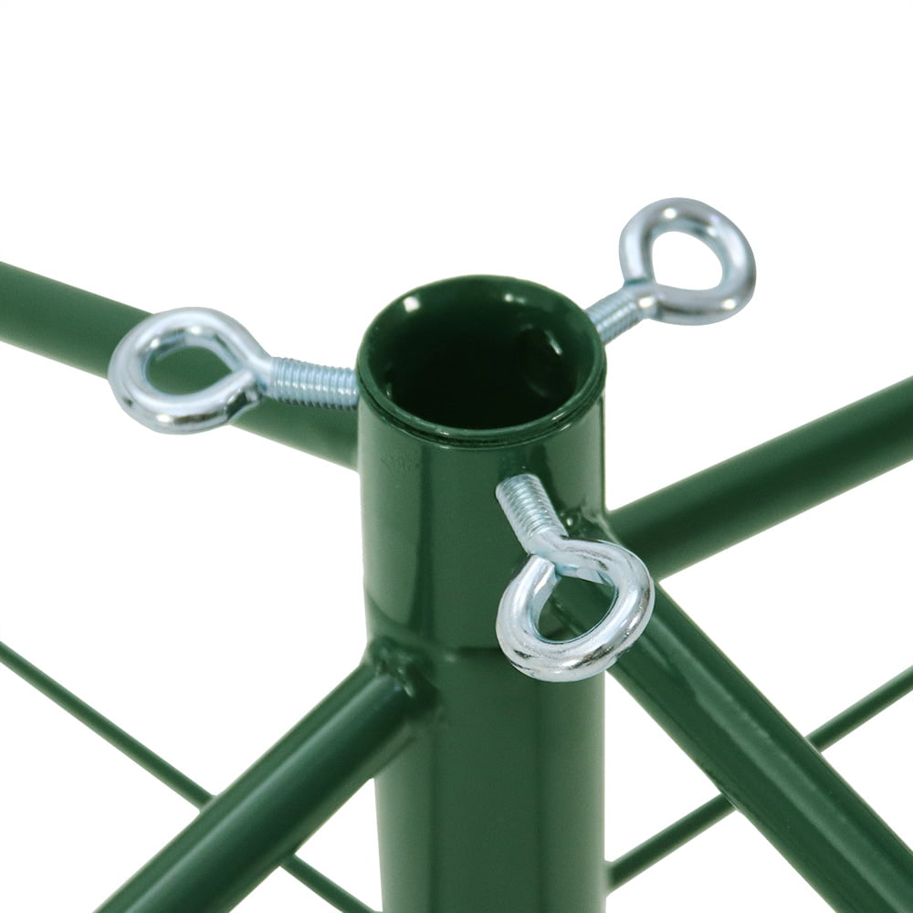 Abble 5 Ft Pre-Lit LED Snow Flocked Artificial Christmas Tree 60"H - Image 5