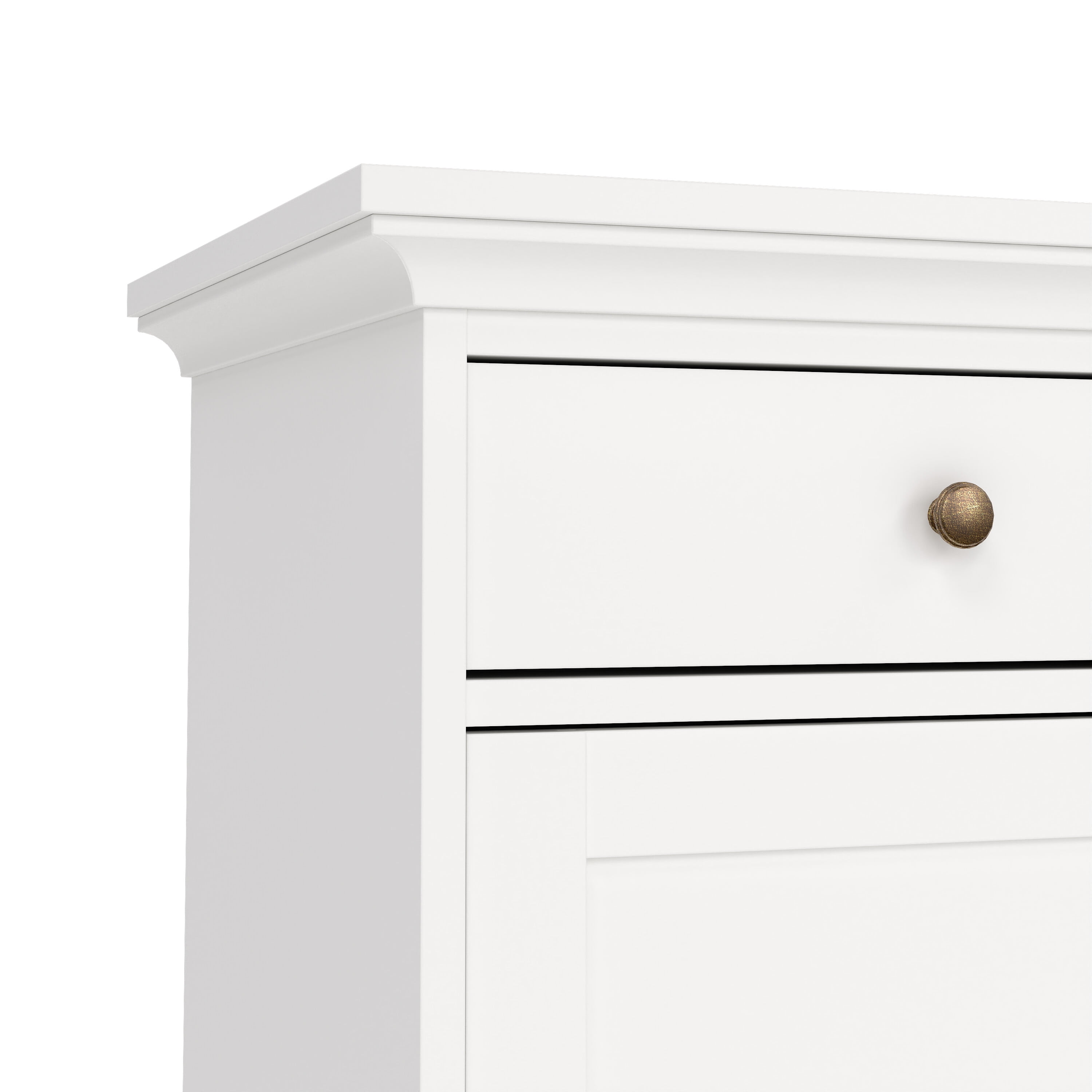 Tvilum Sonoma 6 Shelf Sideboard with 3 Doors and 3 Drawers, White - Image 11