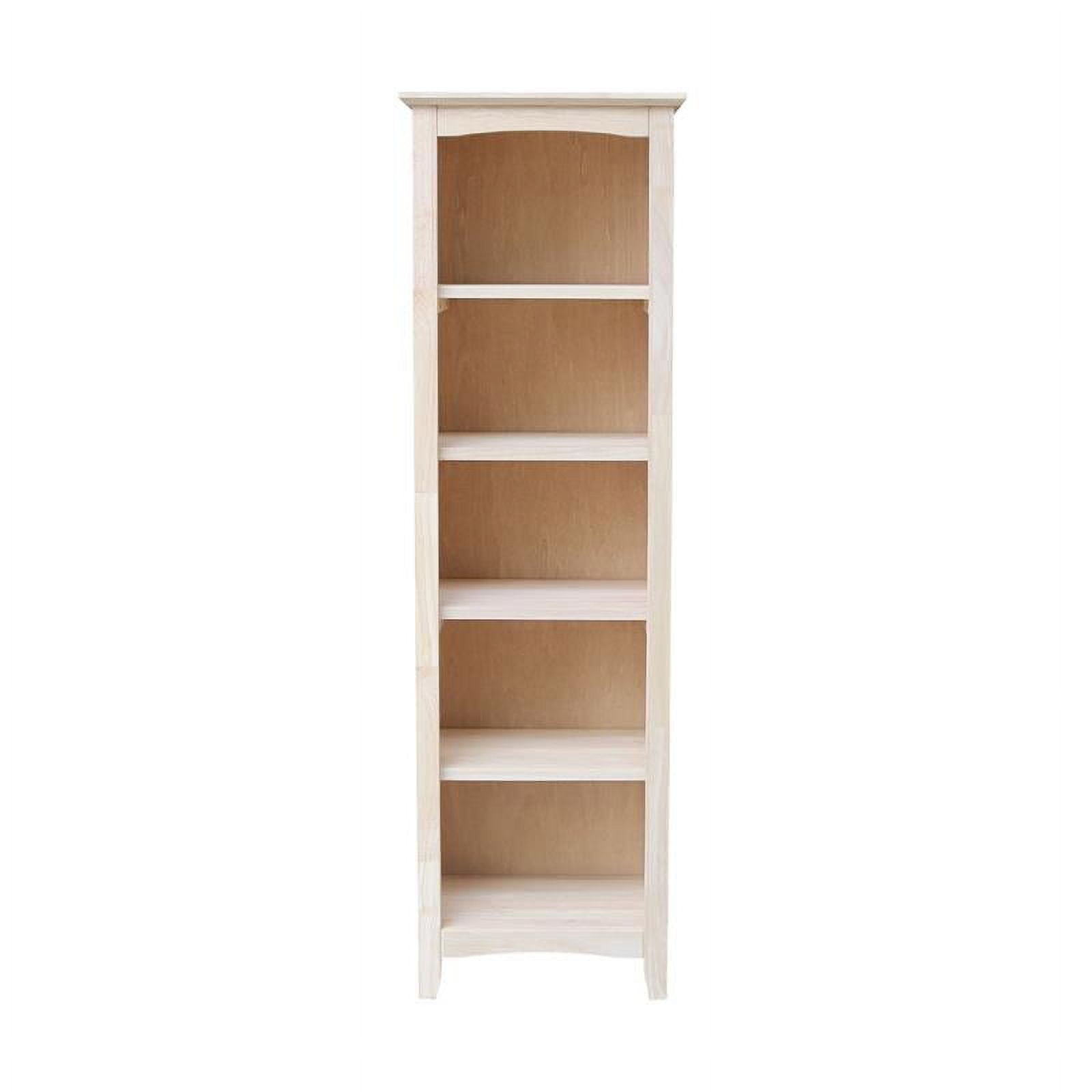 International Concepts Solid Wood Shaker Bookcase, 60 in H - Image 11