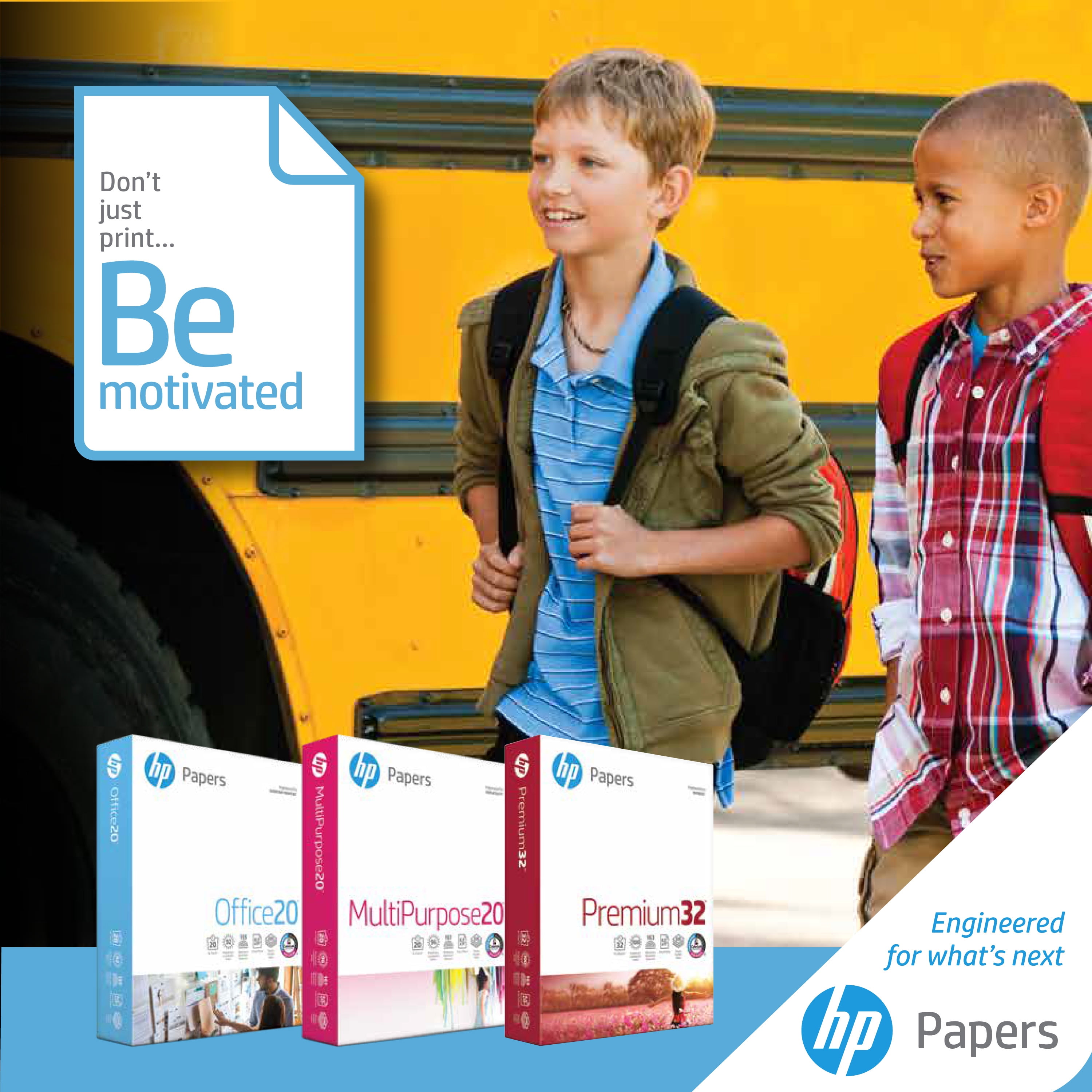 HP Printer Paper, Brightwhite 24lb, 8.5x11, 5 Ream, White, 2,500 Sheets - 203000C - Image 4