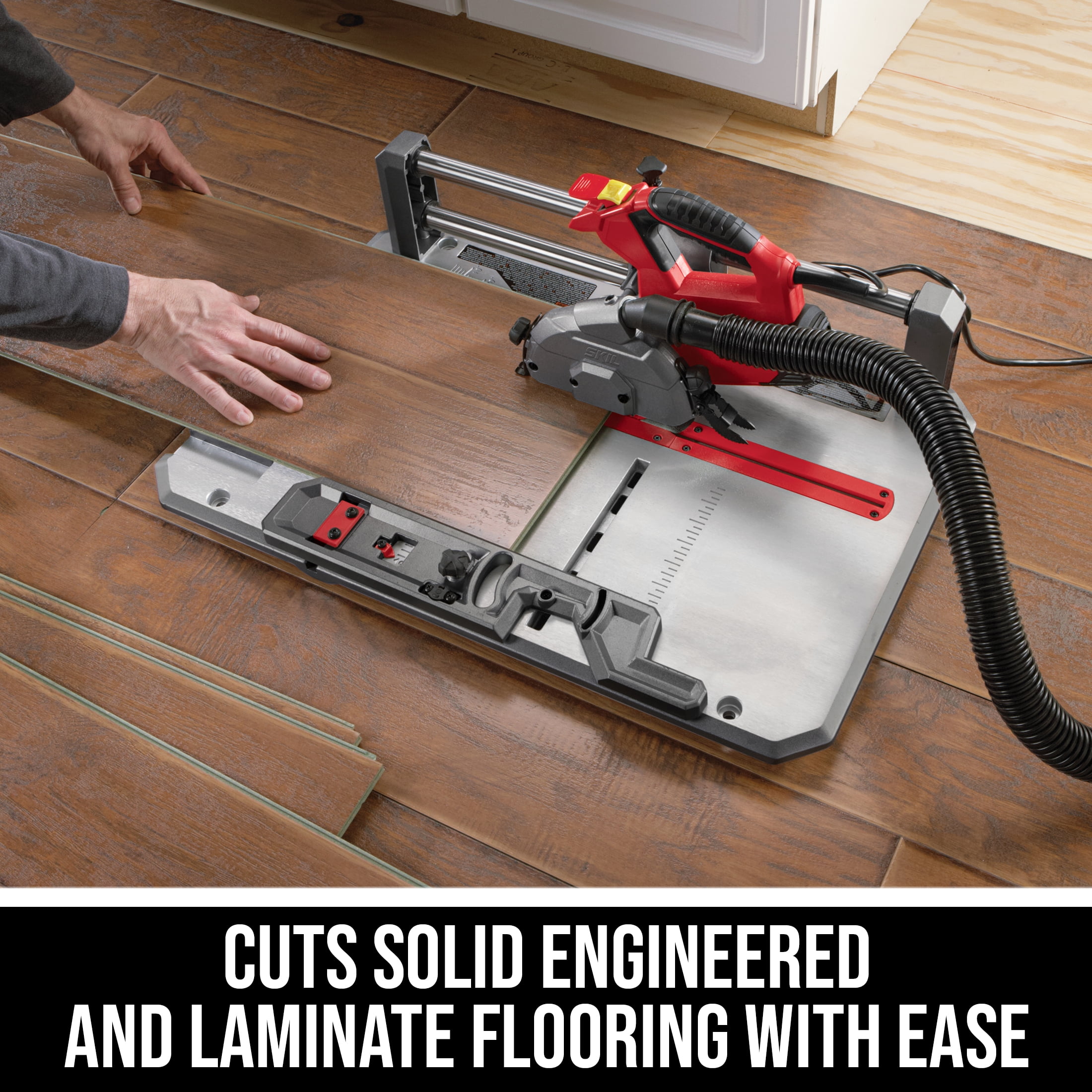 SKIL 3601-02 7 Amp Floor Saw with Lightweight Design for Transport, Miter Detents at 0, 22.5, and 45 Degrees - Image 5