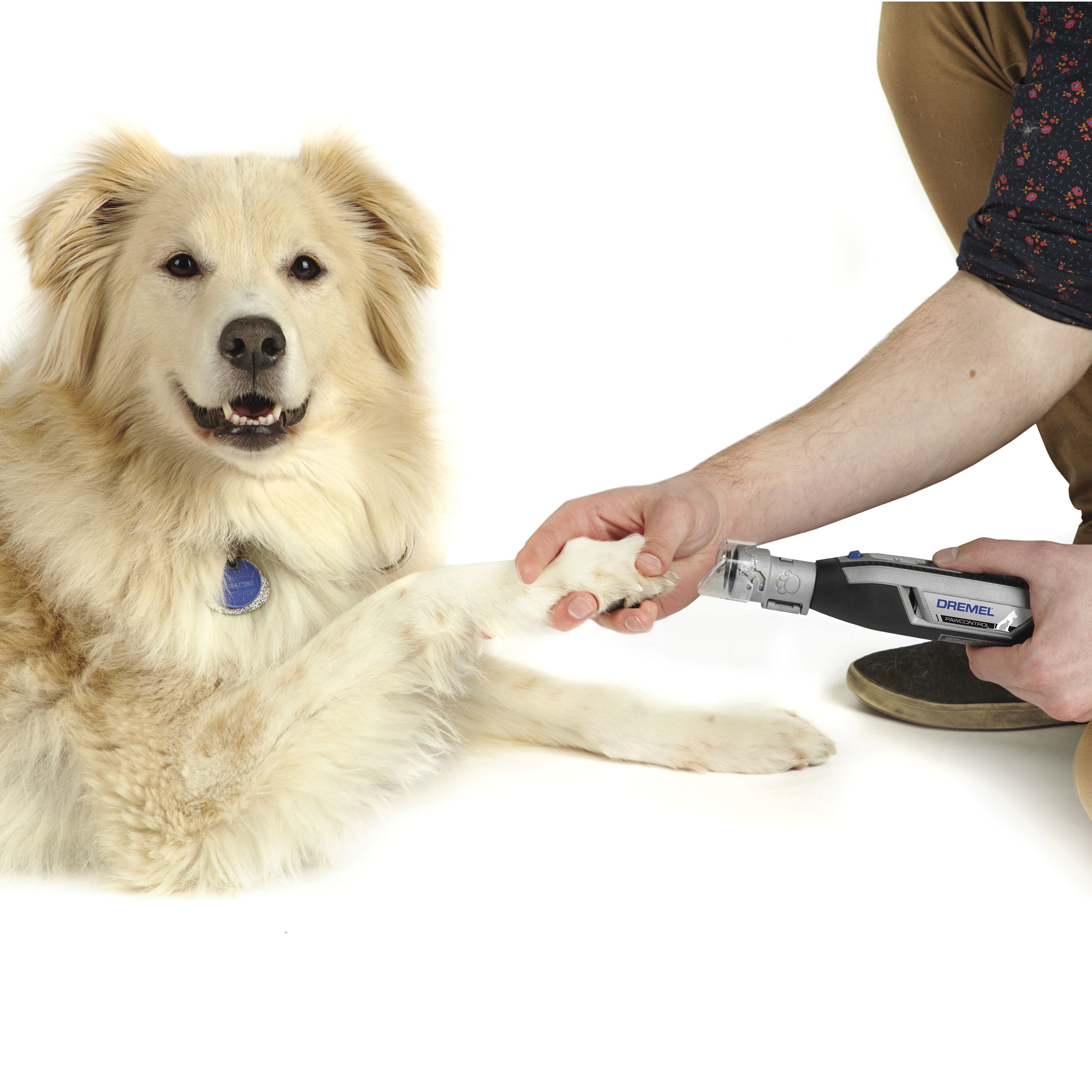 Dremel 7760-PGK 4 Volt Cordless Rotary Dog and Cat Pet Nail Grooming Kit with 10 Additional Grooming Disks - Image 2