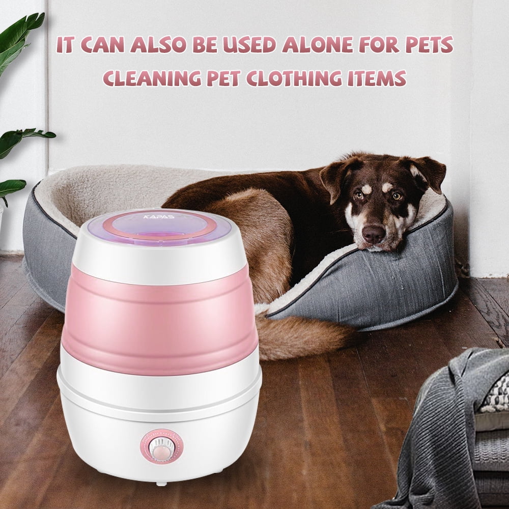 KAPAS Foldable Mini Washing Machine, (5.7 lb/2.6kg Capacity) Portable Compact Lightweight Washer for Baby Clothes, Travel, Camping, Truck Driving, Trip, RV - Image 8