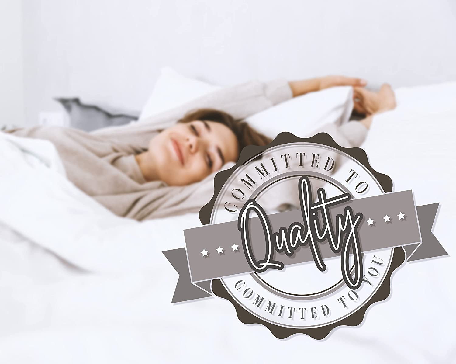 Set of 4 1500 TC Flat Sheet, King Size, Chocolate Brown - Image 2