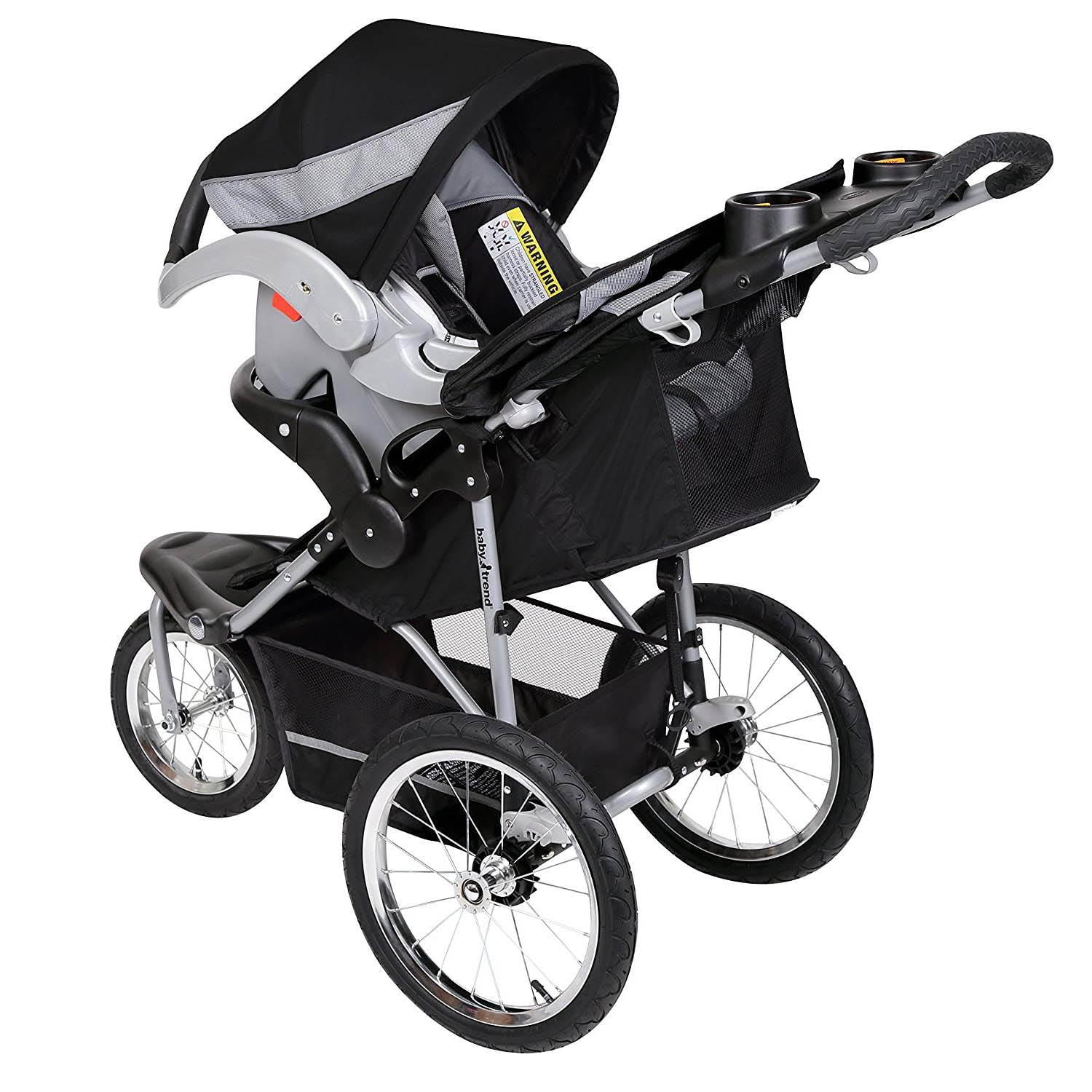 Baby Trend Expedition Travel System Stroller, Millennium White - Image 9