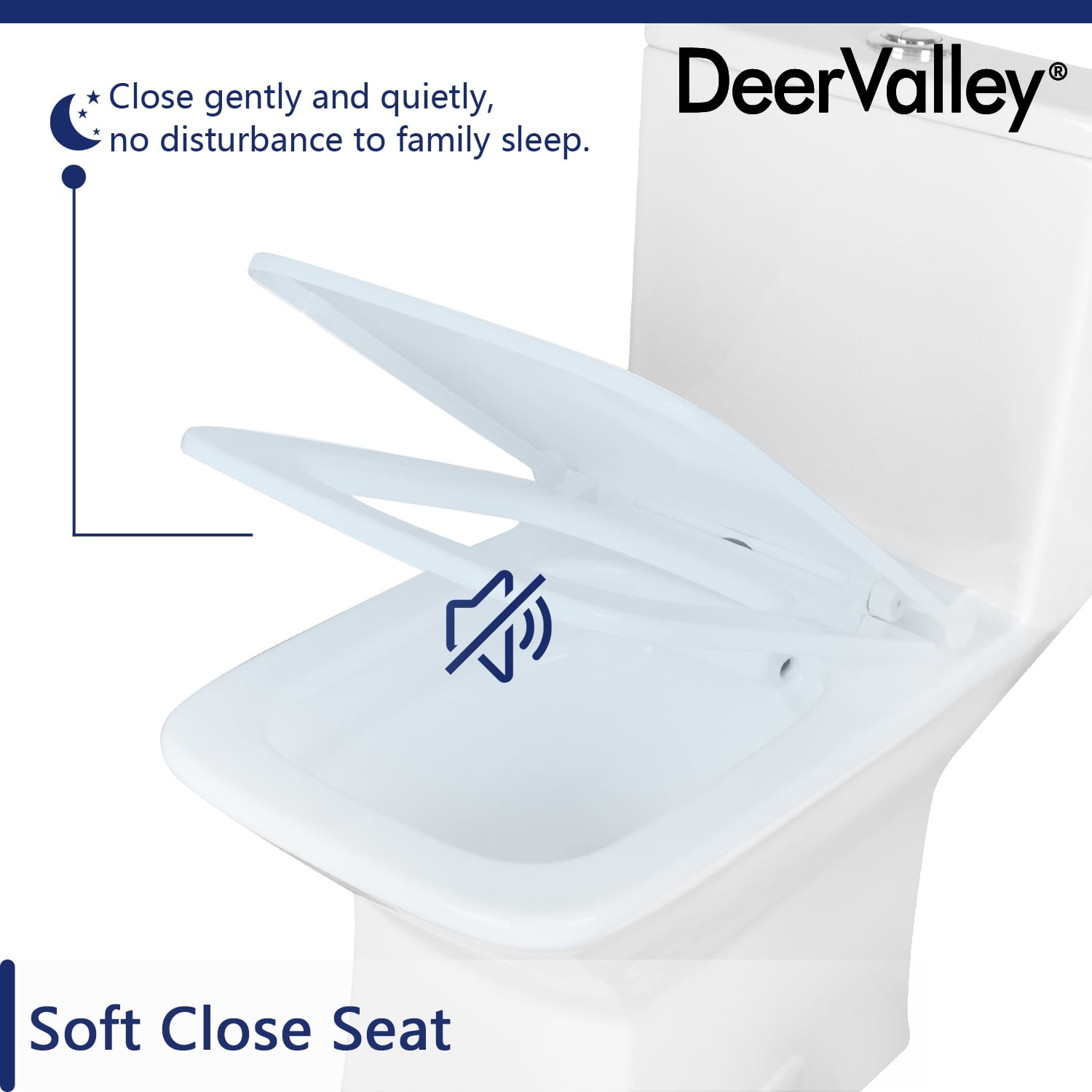 Ace One-Piece 0.8/1.28 GPF Dual-Flush Rectangular Floor Mounted Toilet in White (Seat Included) - Image 15