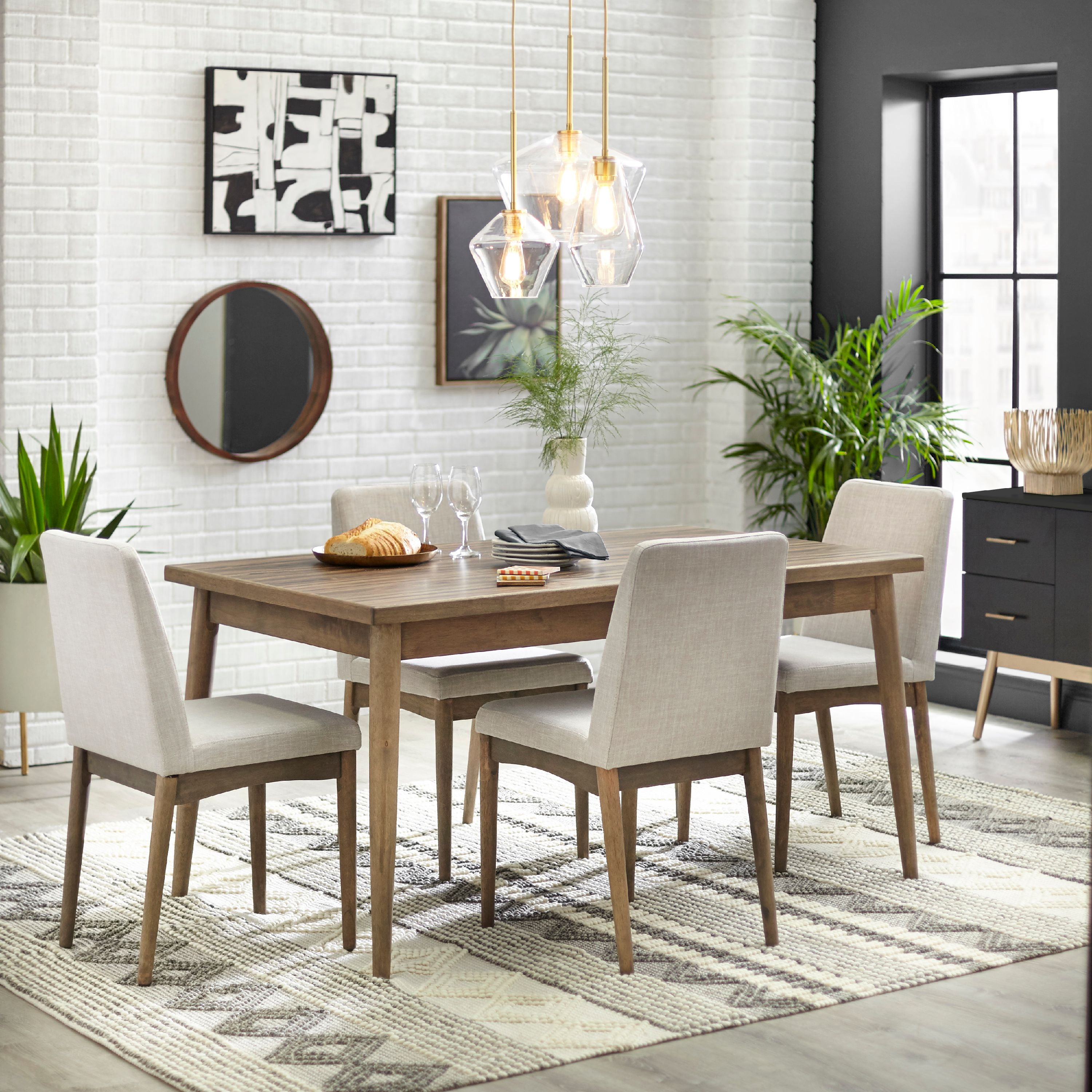 Bellamy Studios Frisco Mid-Century Dining Table, Walnut - Image 2