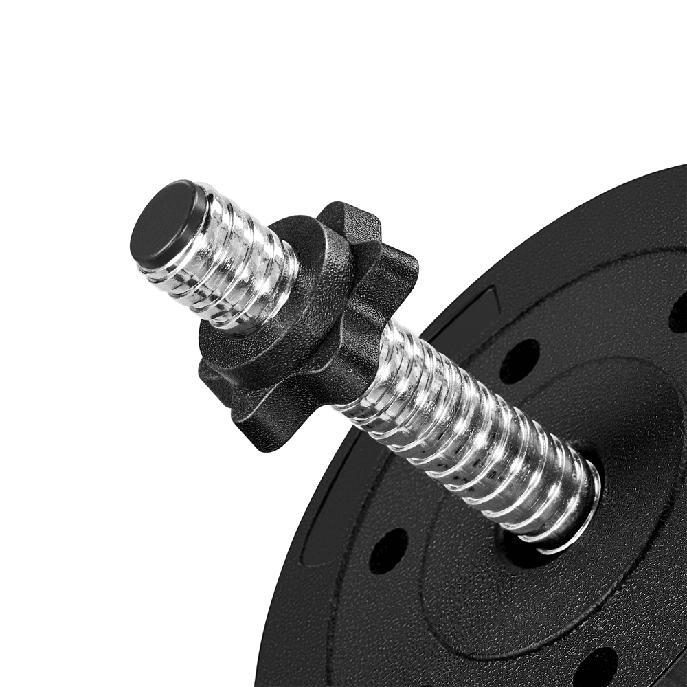 Renwick 55lb Adjustable Dumbbell Weight Set for Home Gym,Black - Image 6