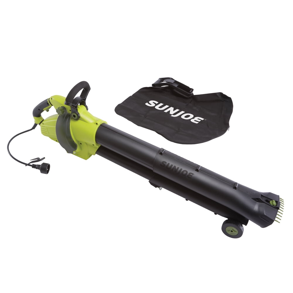 Sun Joe Electric Leaf Blower, Vacuum & Mulcher, 180 MPH, 195 CFM, Leaf-Grabbing Teeth, Telescopic Frame, 12-Amp - Image 3