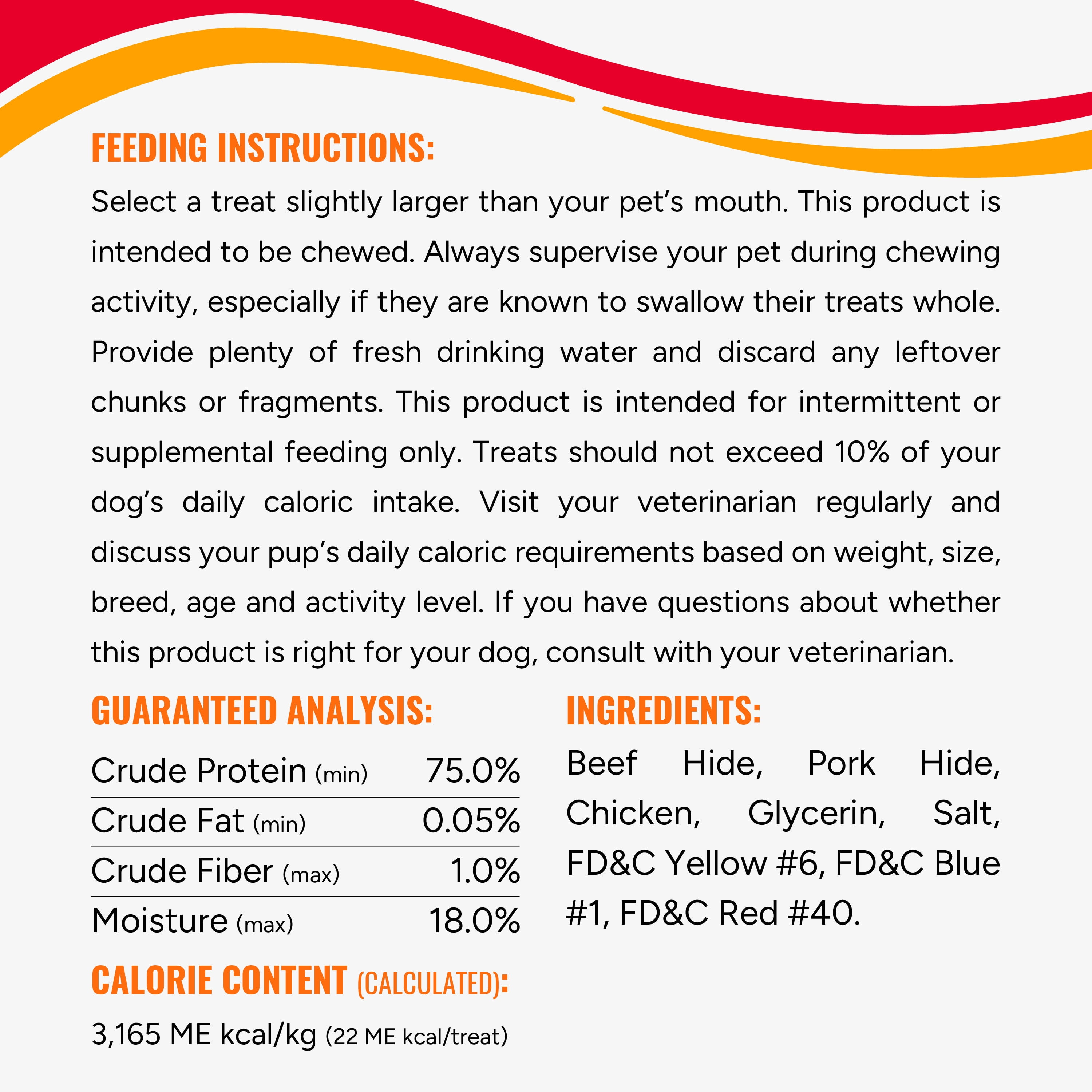 (4 pack) Good 'n' Fun Triple Flavor Twists, Rawhide Chews for All Dogs, 70 Count - Image 7