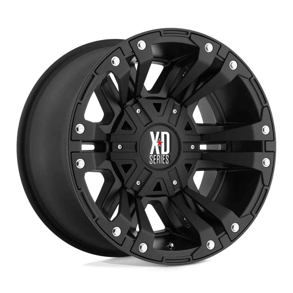 XD Aluminum Rim XD822 MONSTER II 17X9in Matte Black Finish, XD82279064718 - Image 2