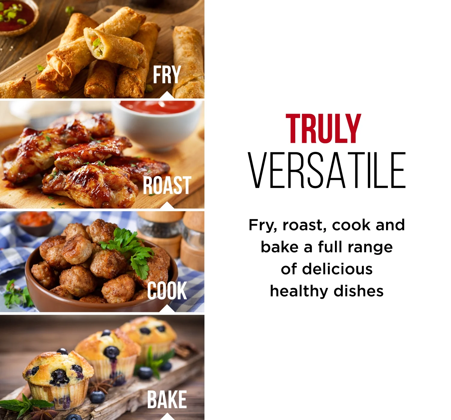 Chefman Digital 6.5 Liter Rapid Temperature Controlling Air Fryer W/ Flat Basket - Image 2