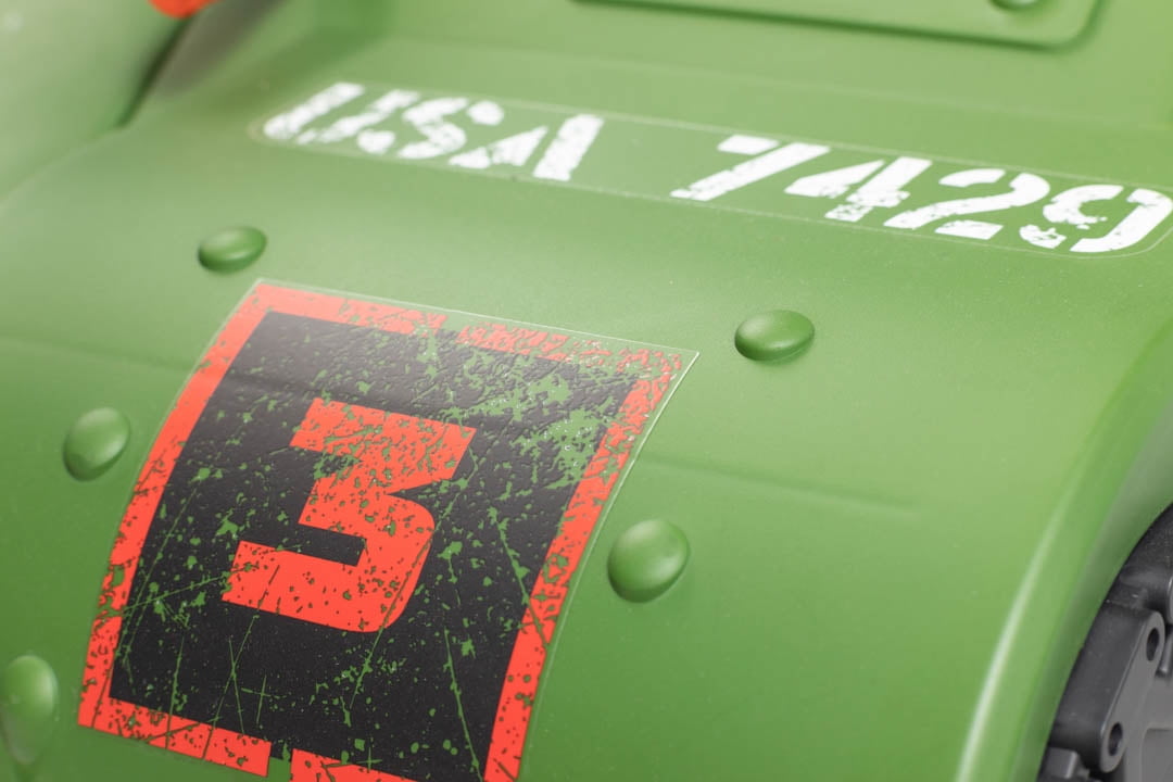 NEW EXCLUSIVE Adventure Force 24 Volt Thunder Tank GREEN Ride-On With Working Cannon and Rotating Turret! For Boys & Girls Ages 3 and up - Image 7