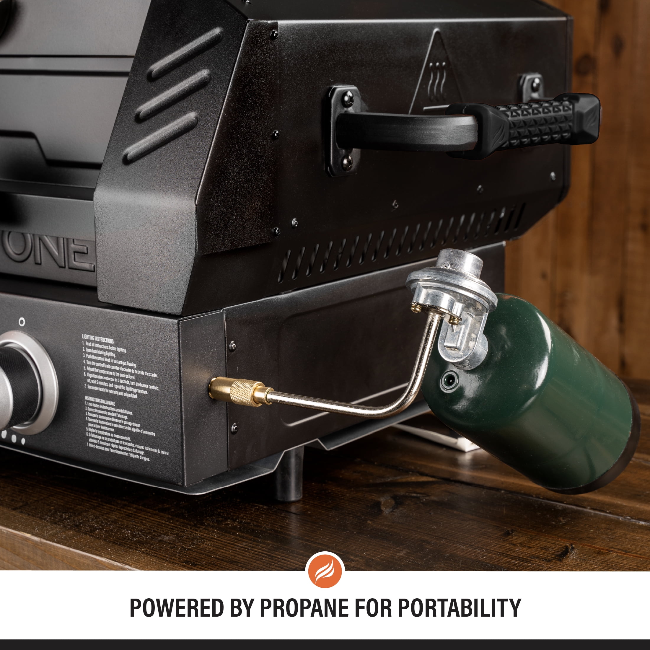 Blackstone Outdoor Tabletop Propane Pizza Oven with Two 15" Cordierite Stones - Image 9