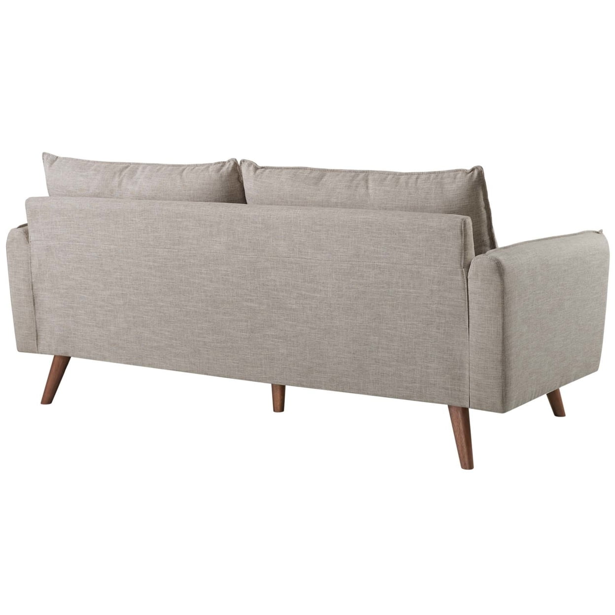 Modway Revive Fabric Upholstered Sofa, Beige - Image 2