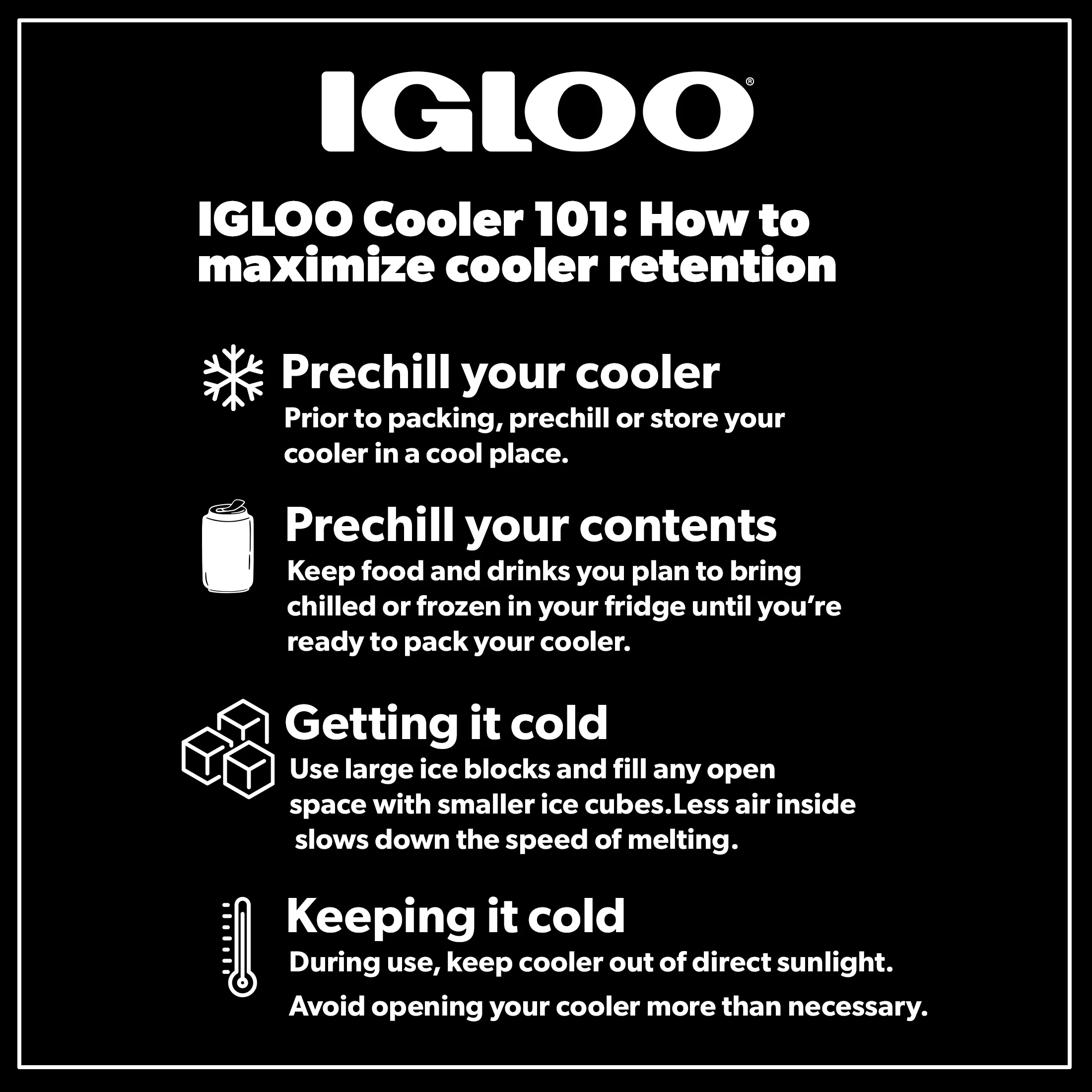 Igloo 70 QT Latitude Marine Ultra Cooler, White and Moonscape Gray - Image 11