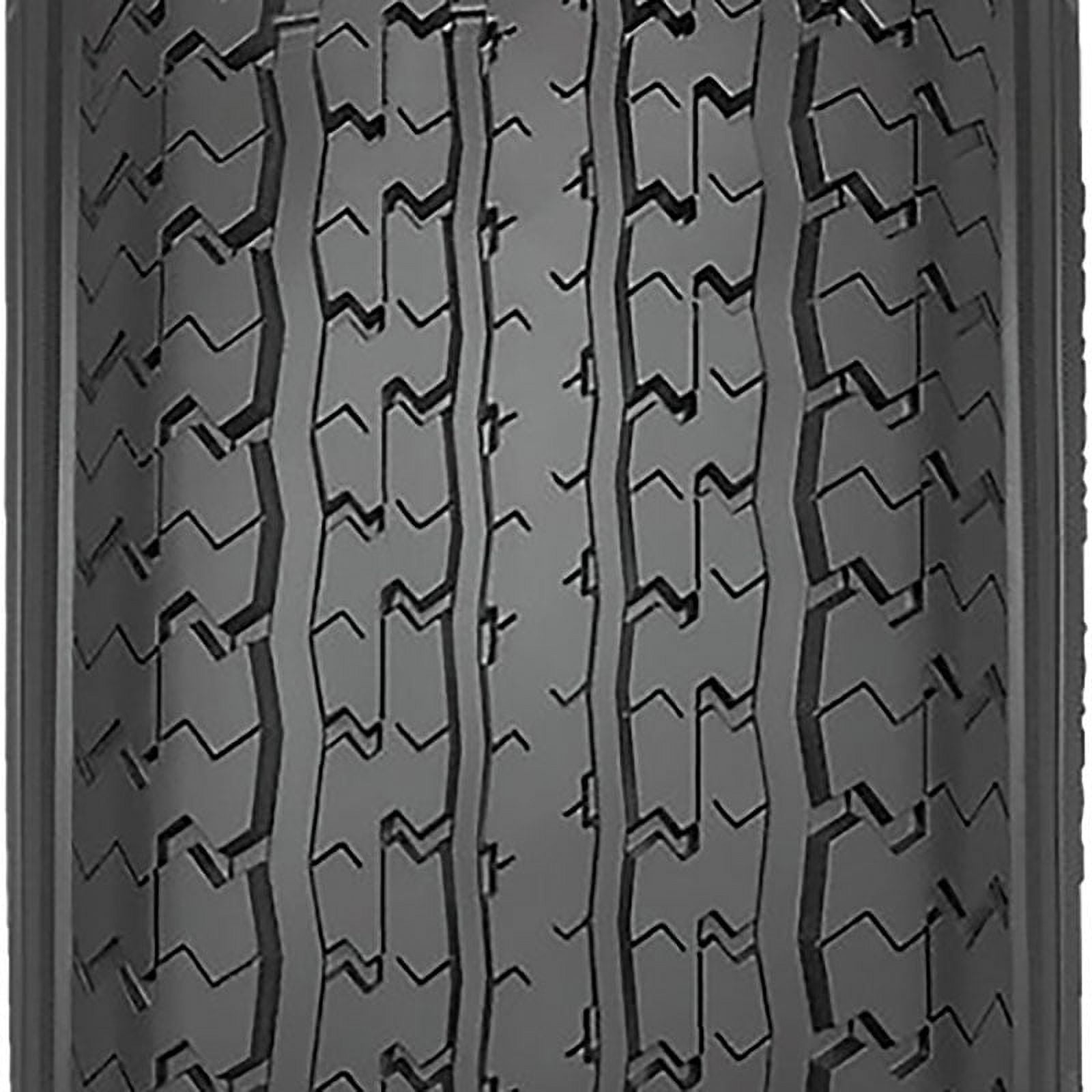 Power King Towmax STR II ST225/75R15 113/108L D Trailer Tire - Image 5
