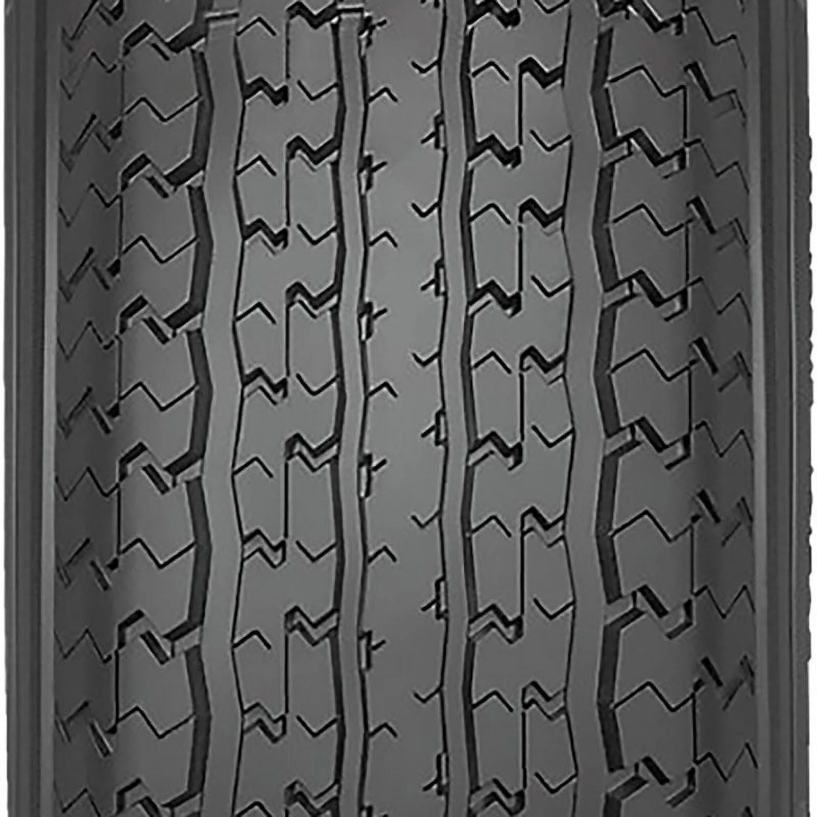Power King Towmax STR II ST235/85R16 125/122L E Trailer Tire - Image 4