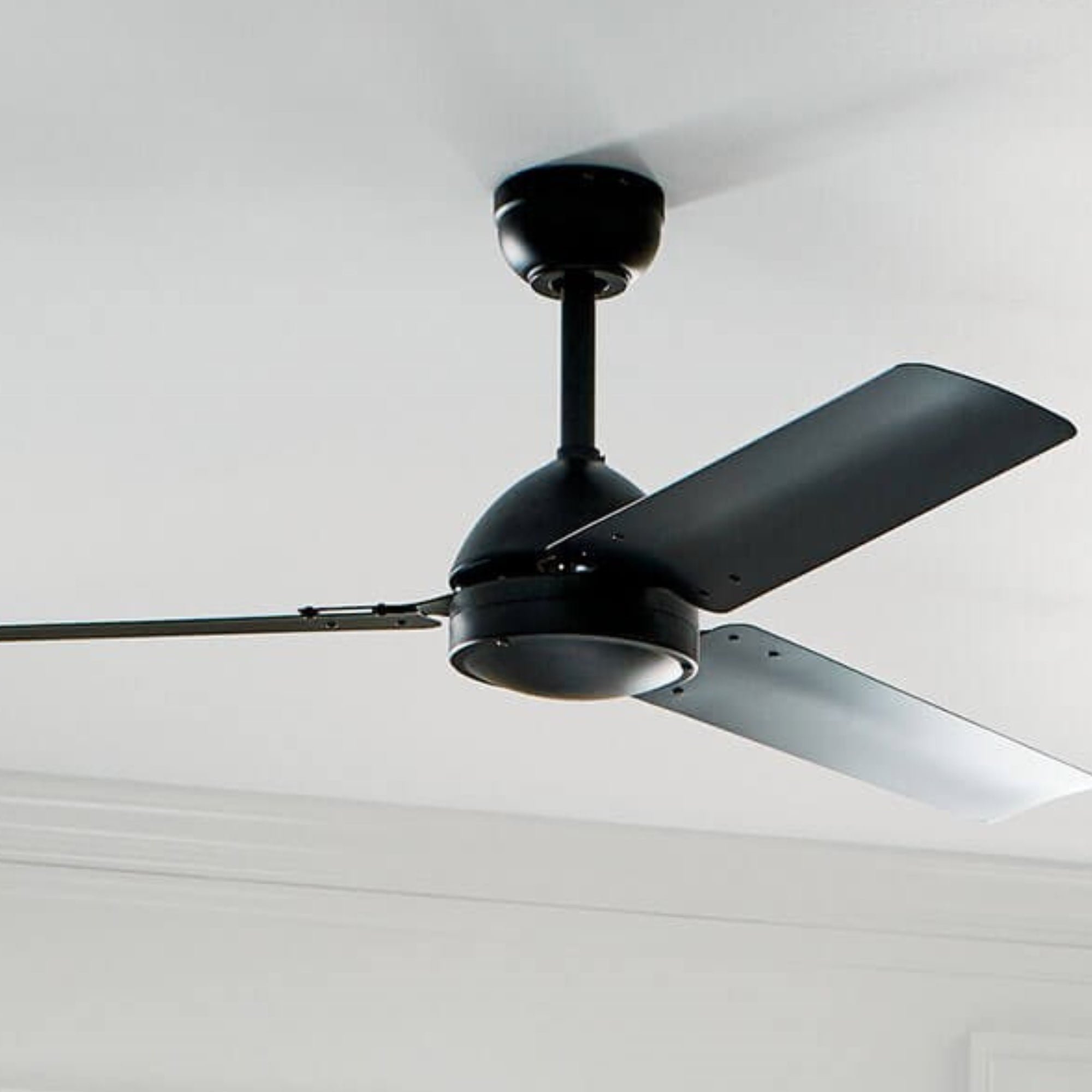 Kichler Todo 56" Satin Black Ceiling Fan with Wall Control - Image 5