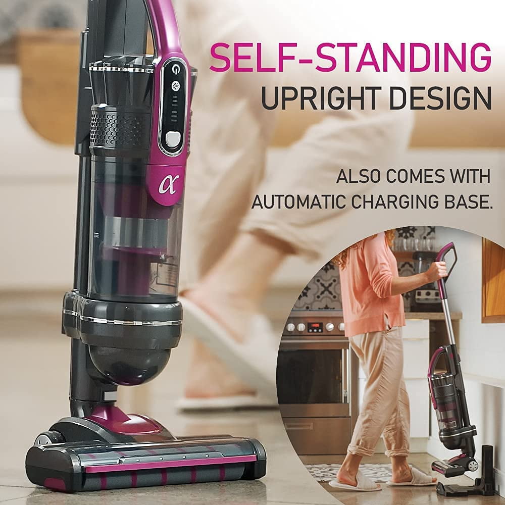 RoomieTEC Alpha Professional Upright Cordless Vacuum Cleaner, Lightweight and Bagless, with Handheld Dust Buster, Motorized Pet Brush, 22Kpa, 300W - Image 4