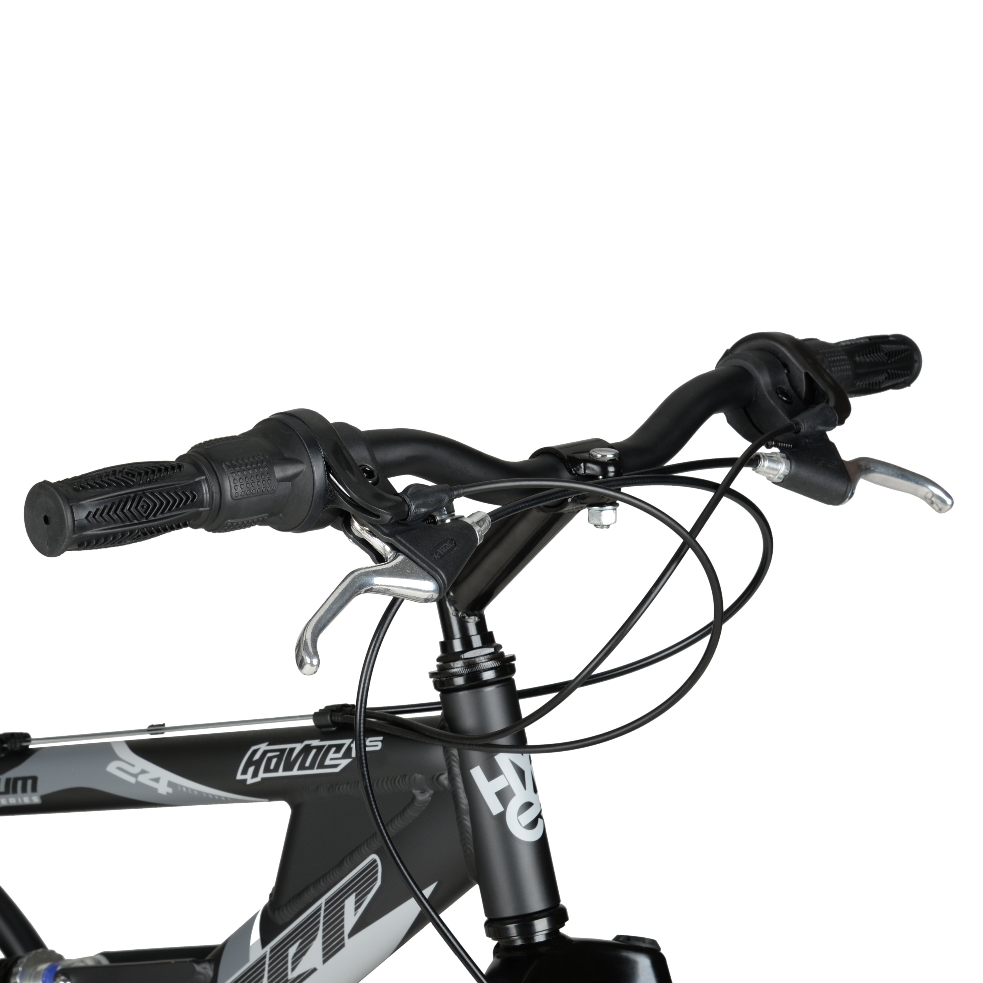 24" Hyper Bicycles Havoc Mountain Bike, Youth/Adult, Recommended Ages 10-14 Years Old, Black - Image 2