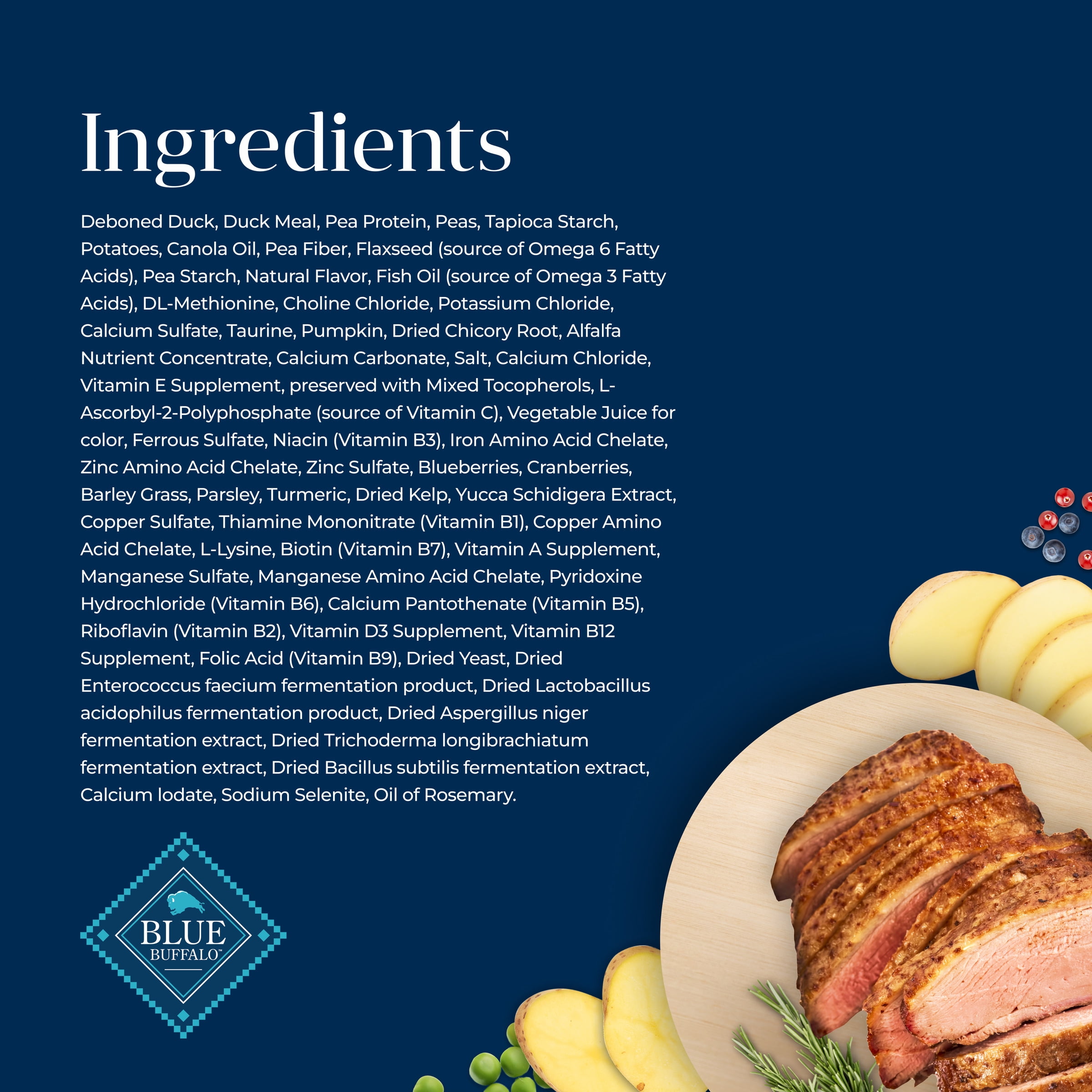 Blue Buffalo Basics Grain-Free Dry Cat Food Skin & Stomach Care, Duck & Potato, 11-lb. Bag - Image 10