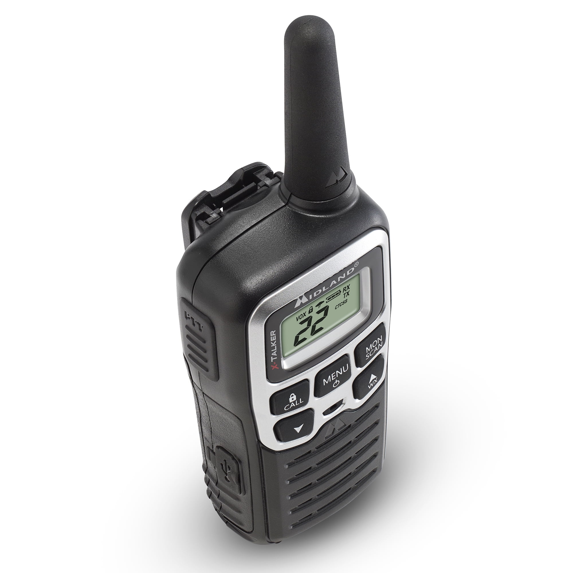 Midland T51VP4 Two-Way Radios 2-Pk 28-mile 22-Channel, Black - Image 12