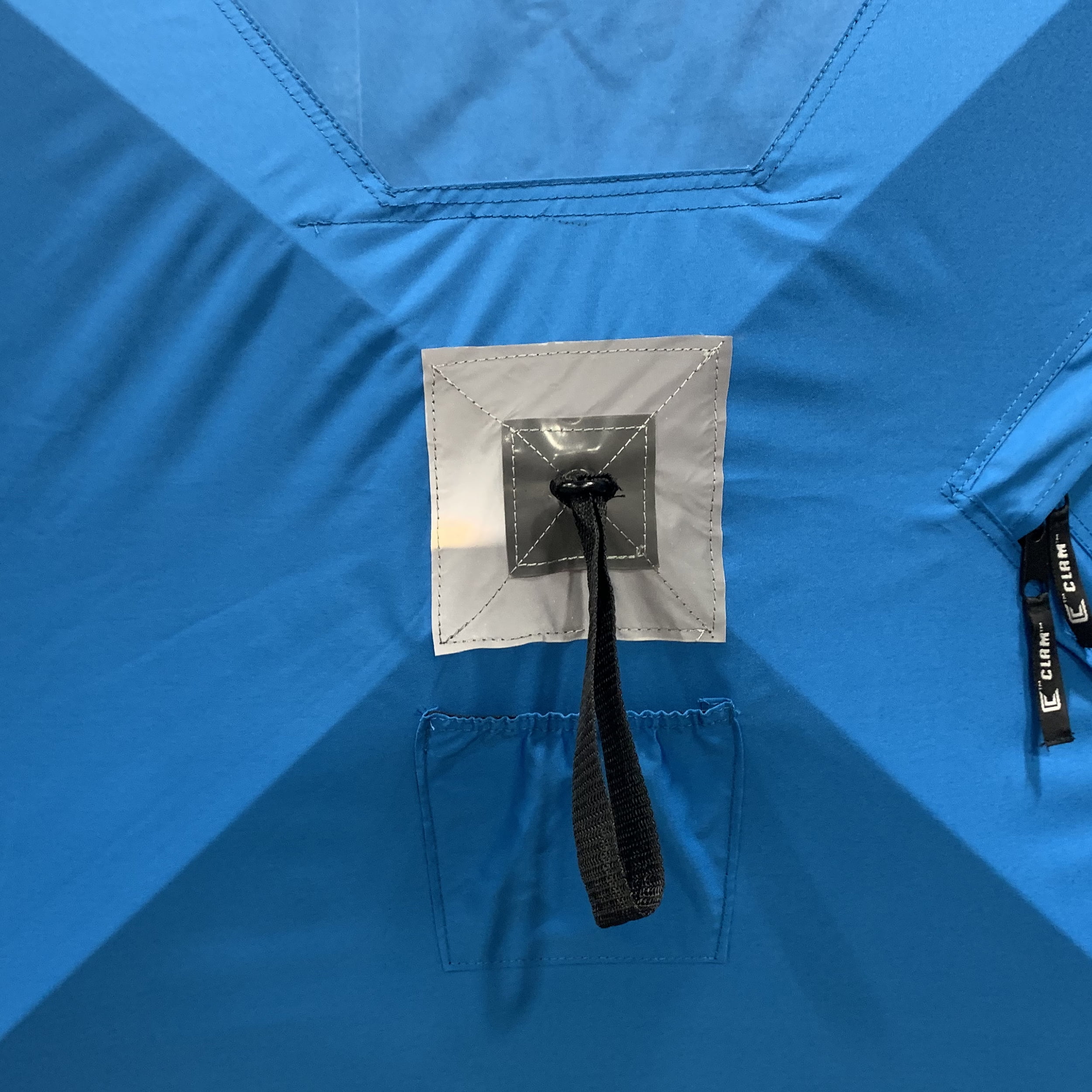 CLAM C-360 Portable 2-3 Person 6 Foot Pop-up Ice Fishing Angler Hub Shelter - Image 3