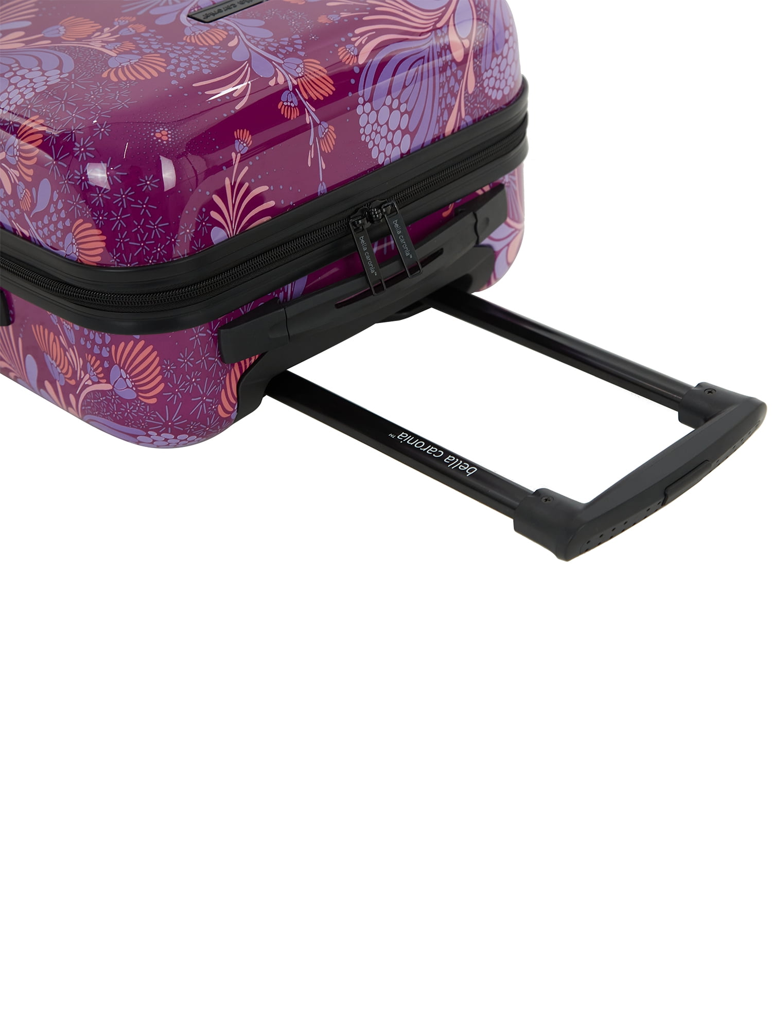 Vonguish Collection 3 piece Hardside Luggage Set with 8 wheel spinners, Style Floral - Image 5