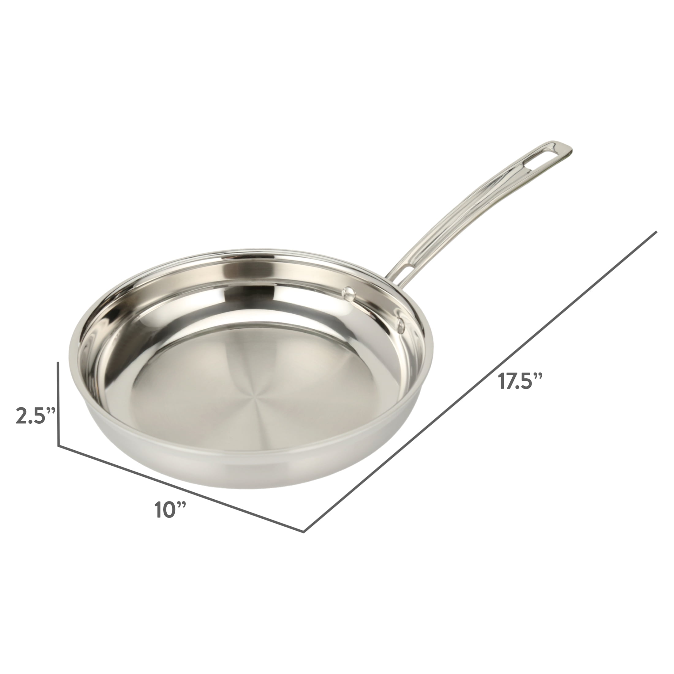 Cuisinart 10'' Skillet, Multiclad Stainless - Image 6