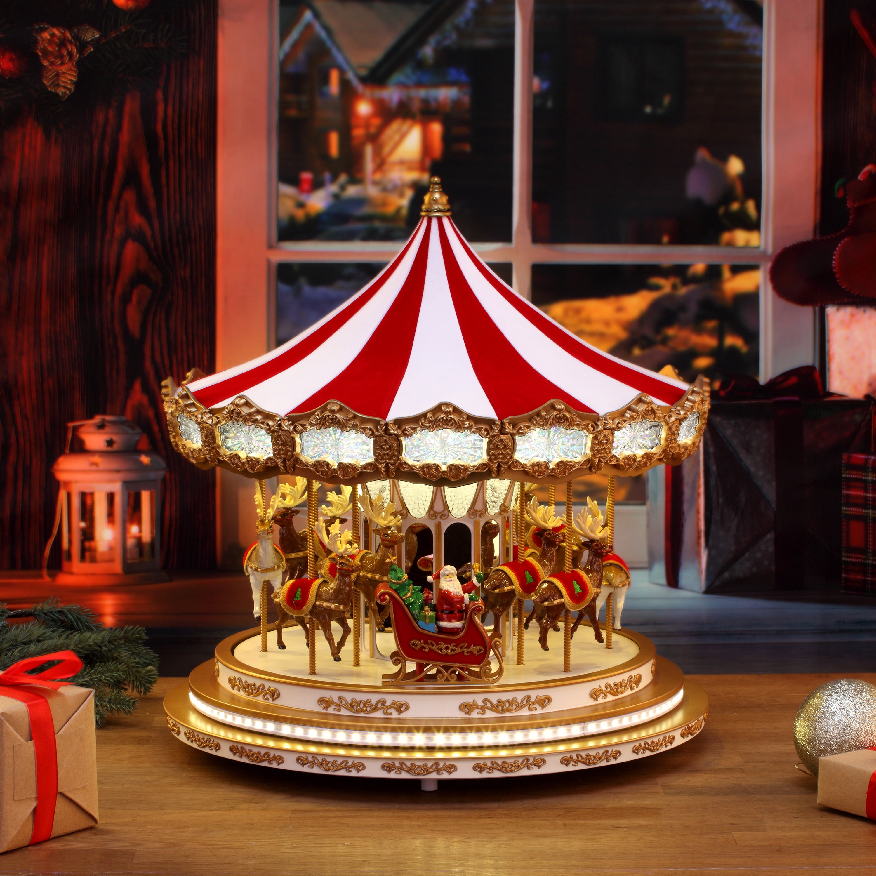 Mr. Christmas Regal Christmas Carousel - Image 2