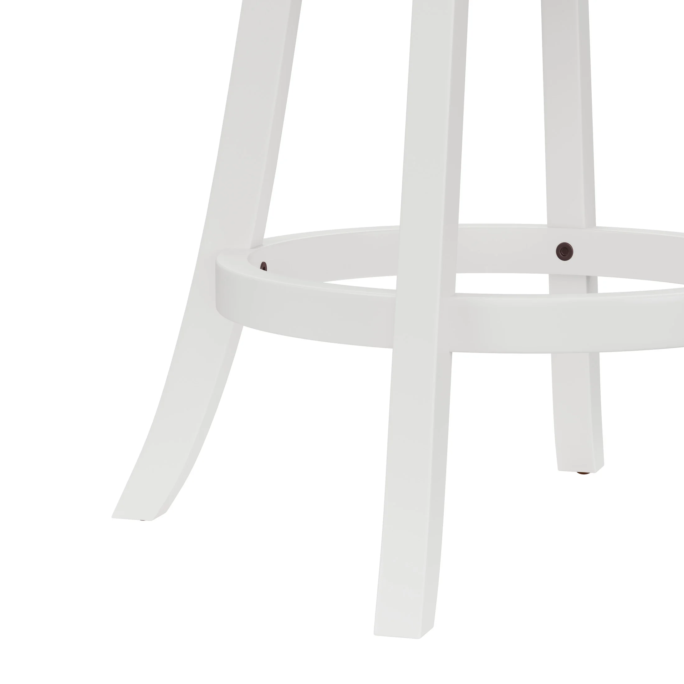 Hillsdale Furniture Fairfox Wood Counter Height Swivel Stool, White - Image 4