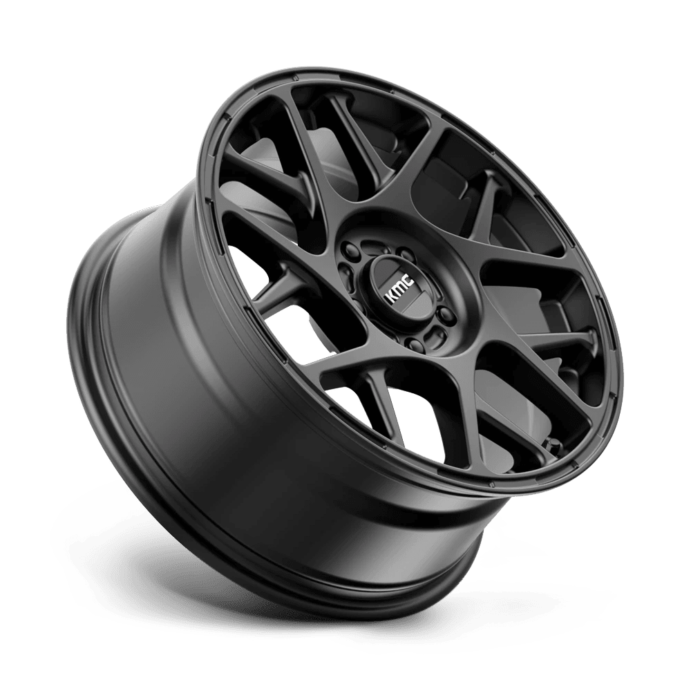 KMC Aluminum Rim KM708 BULLY 17X8in Satin Black Finish, KM70878042738 - Image 3