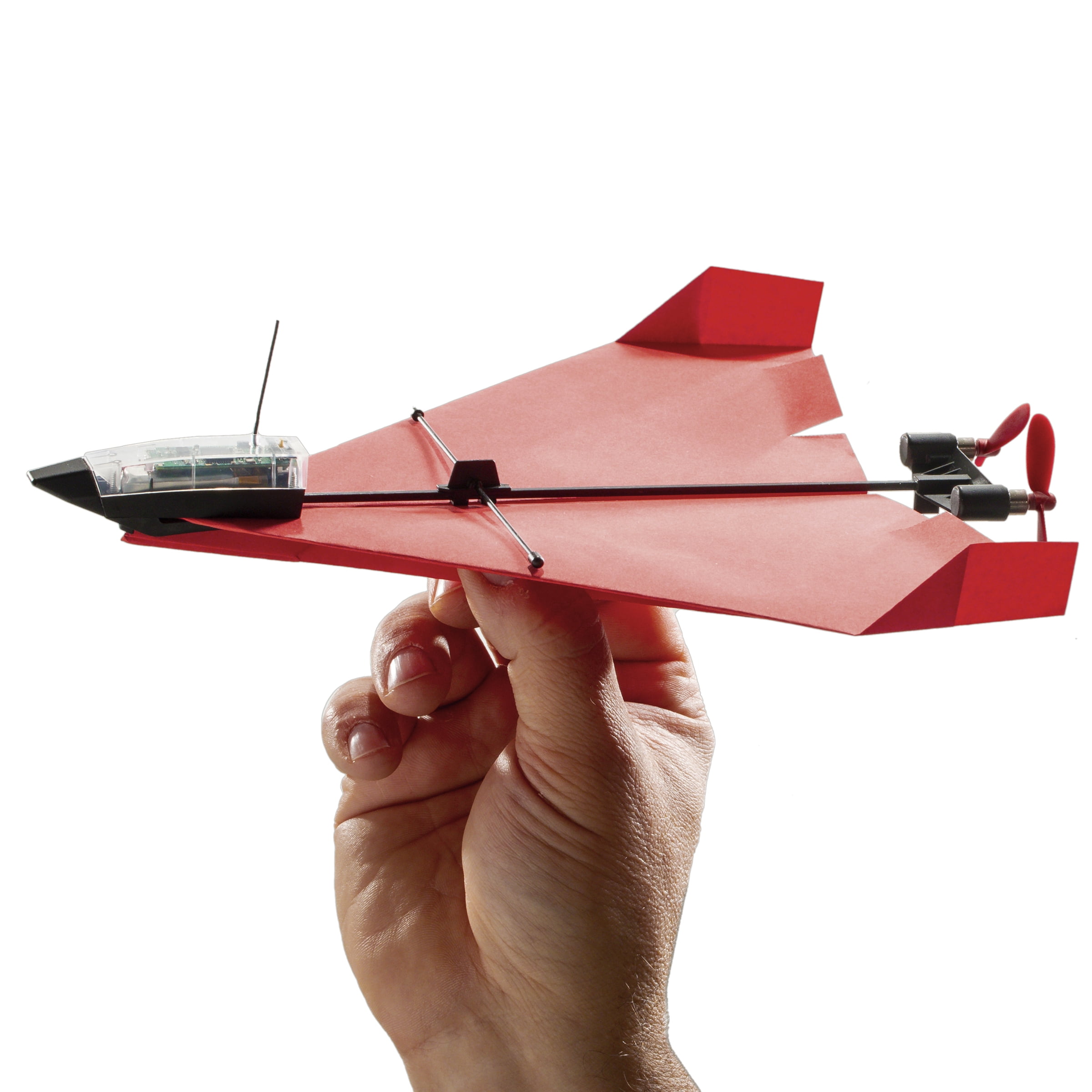 POWERUP 4.0 Smartphone Controlled Paper Airplane Kit, RC Controlled. Easy to Fly with Autopilot & Gyro Stabilizer. For Kids and Adults. DIY STEM Tool - Image 6