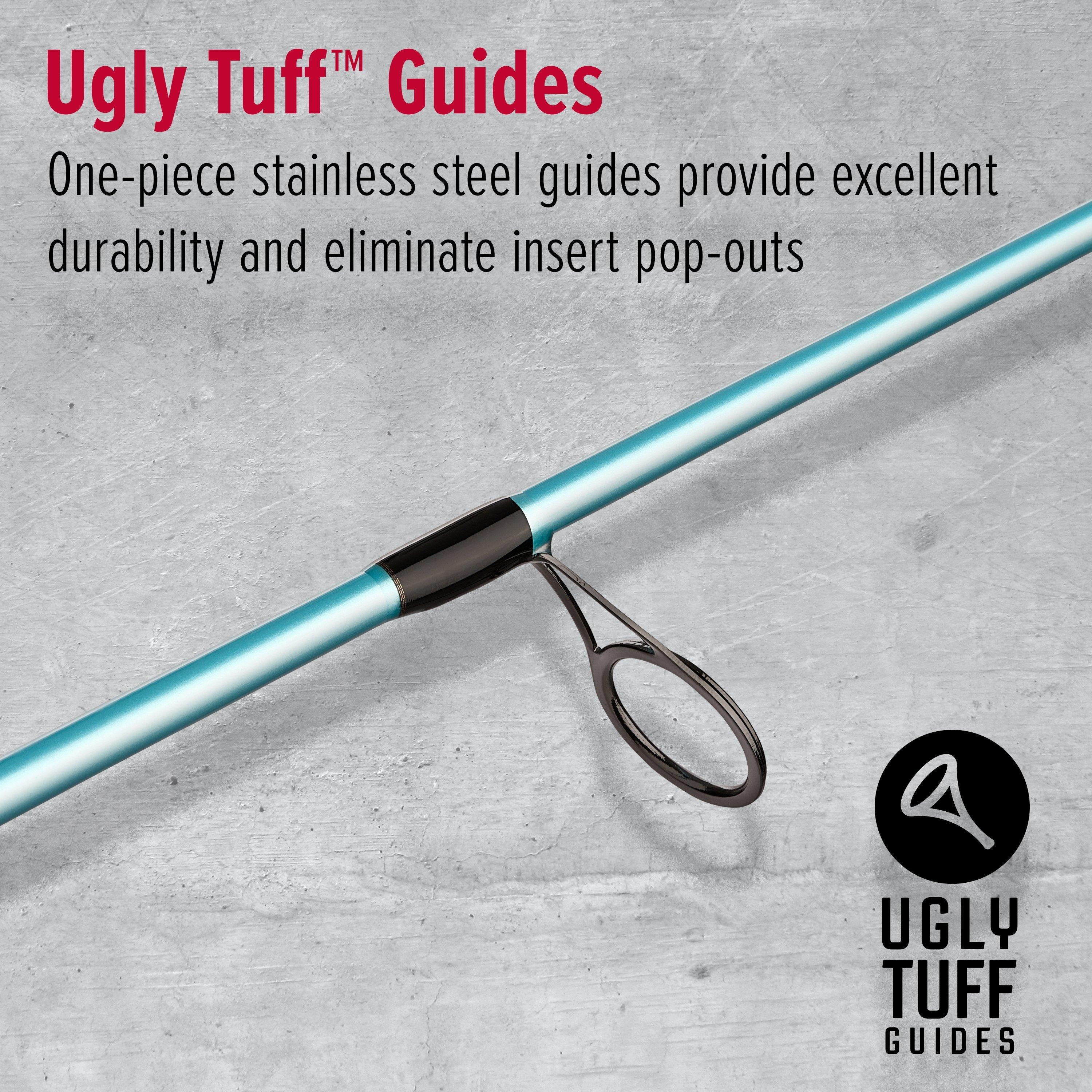 Ugly Stik Carbon Inshore Spinning Rod, 7' Medium Light Fishing Rod - Image 14