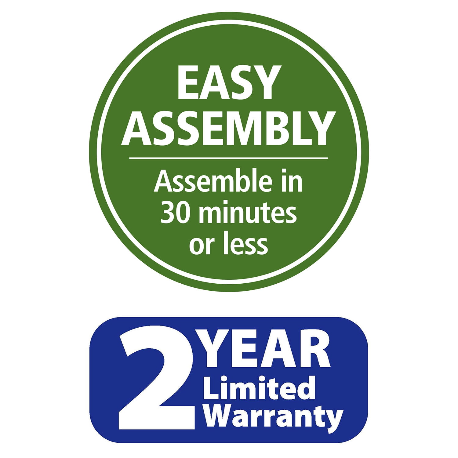 Mainstays Asher Springs Outdoor Double Chaise Lounge Bench- Black & Gray - Image 2