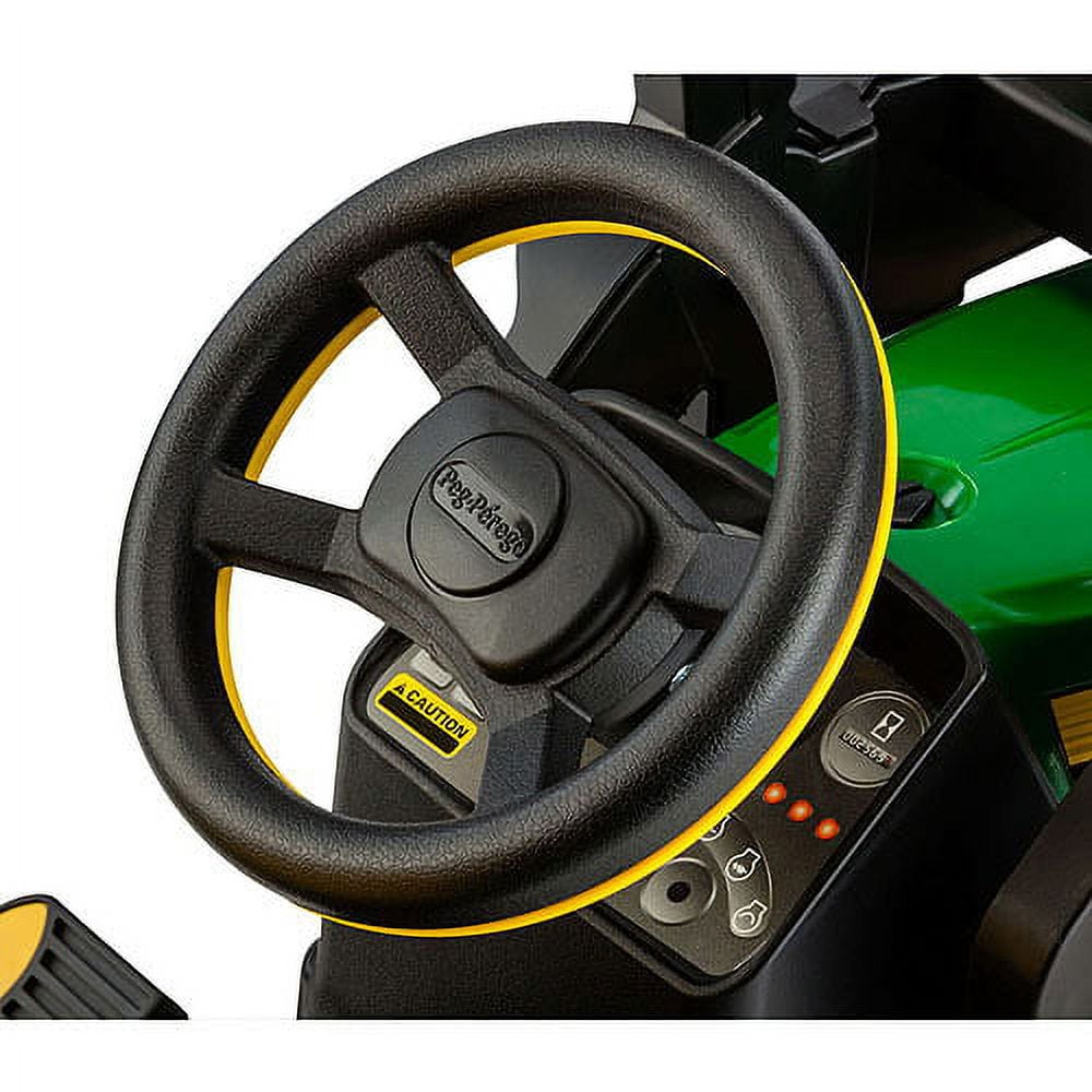 Peg Perego John Deere Front Loader Ride-On Pedal Tractor - Image 3