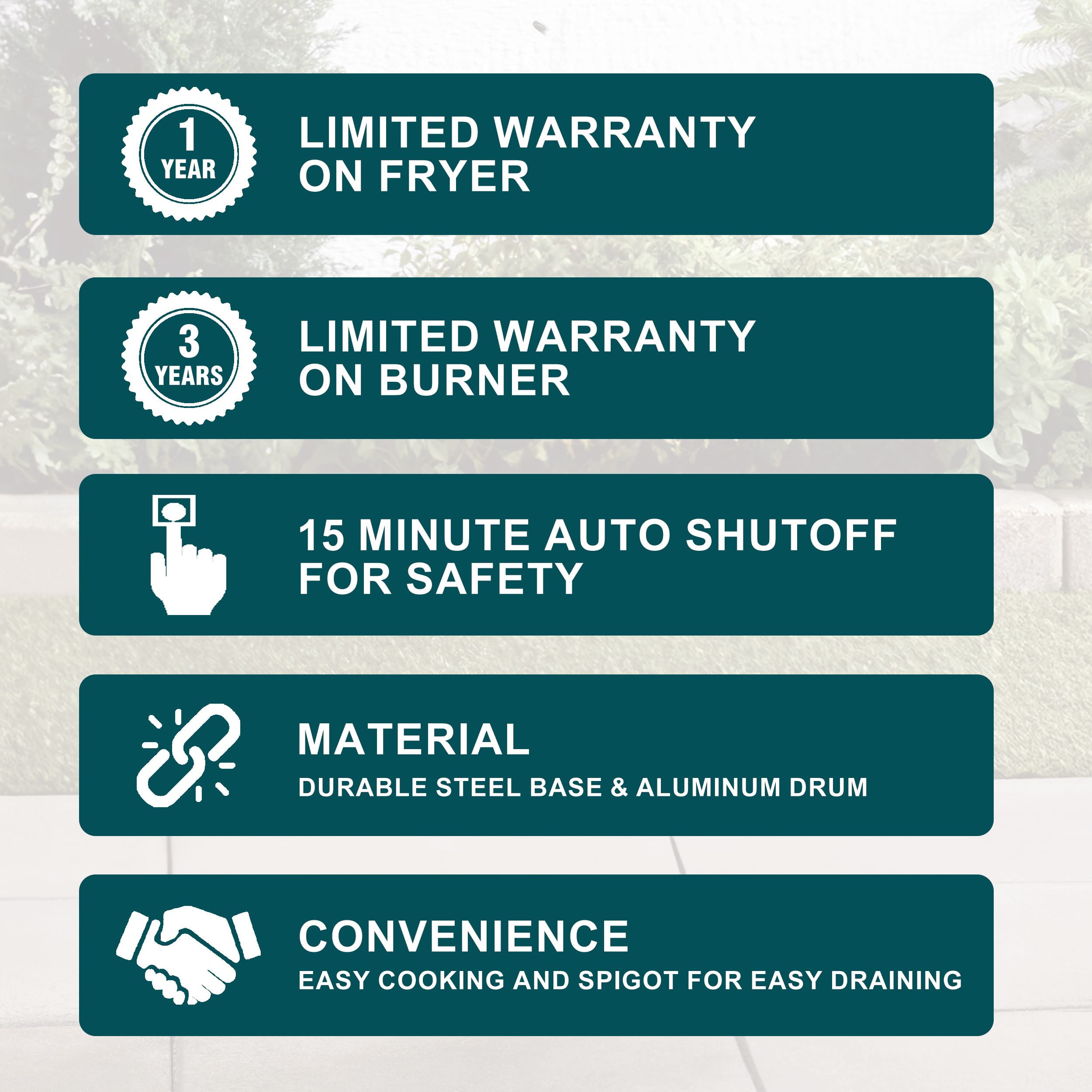 Expert Grill 30qt Turkey Fryer with Spigot - Image 5